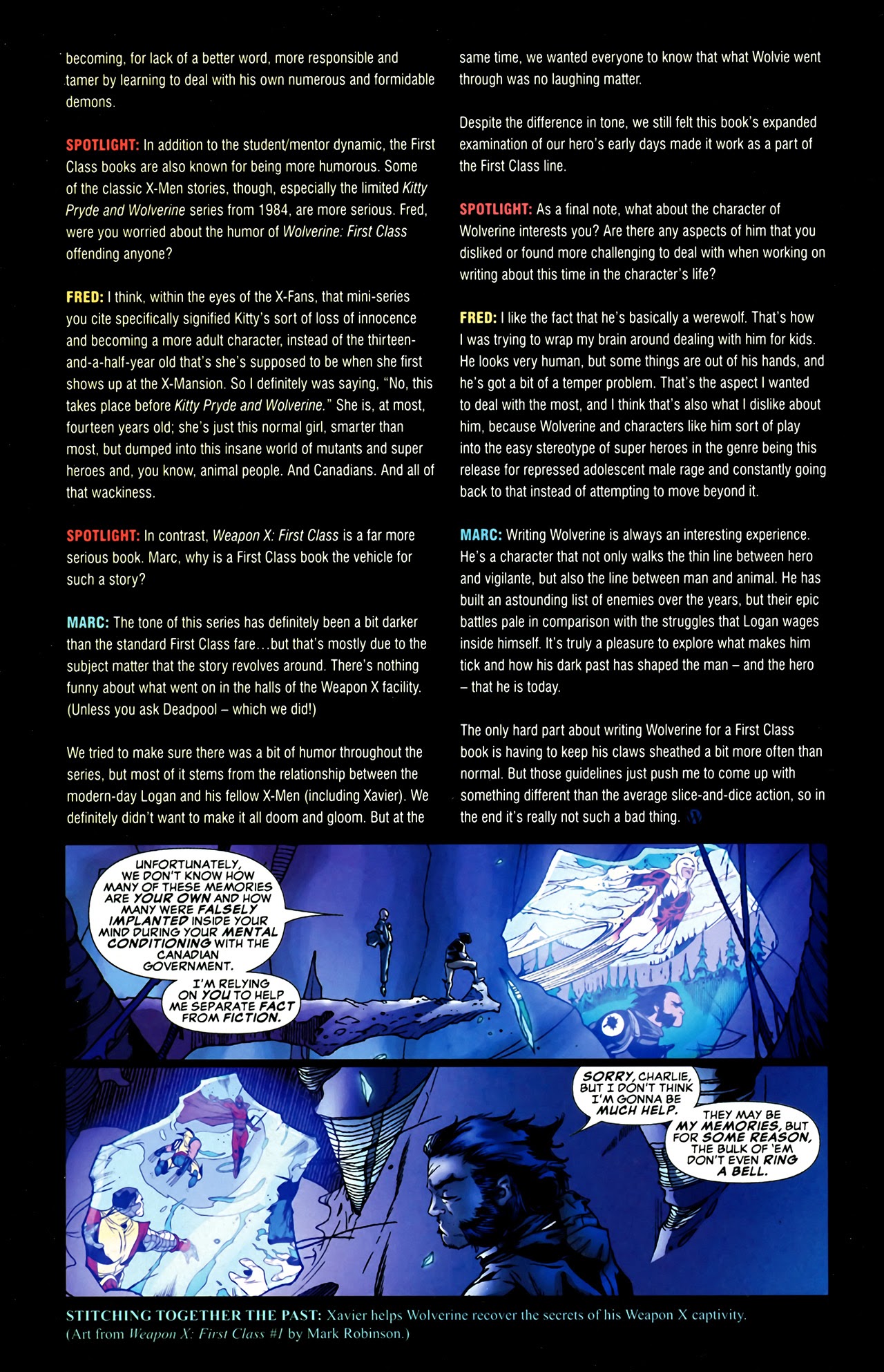 Read online Marvel Spotlight: Wolverine comic -  Issue # Full - 36