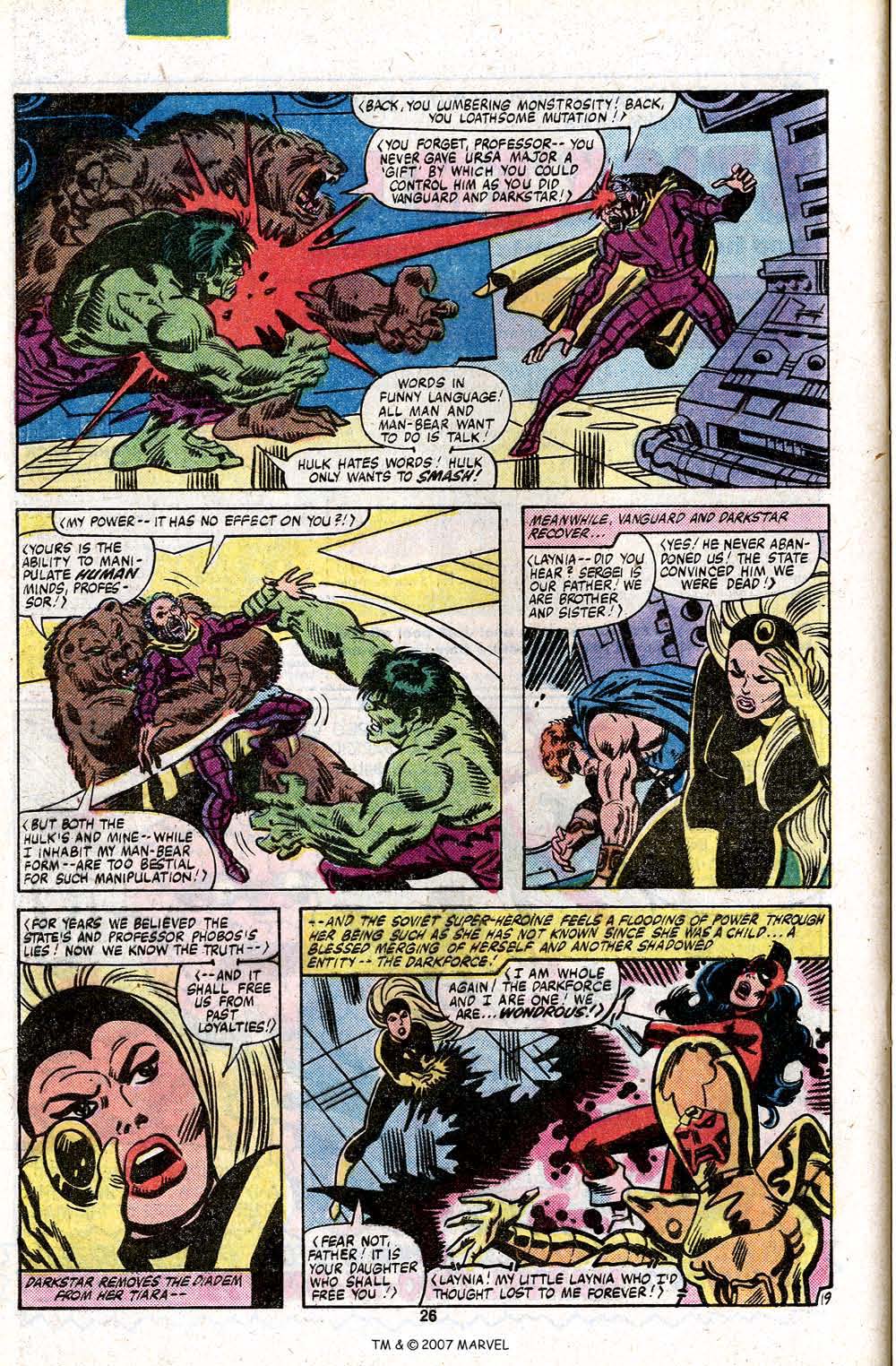 Read online The Incredible Hulk (1968) comic -  Issue #259 - 28
