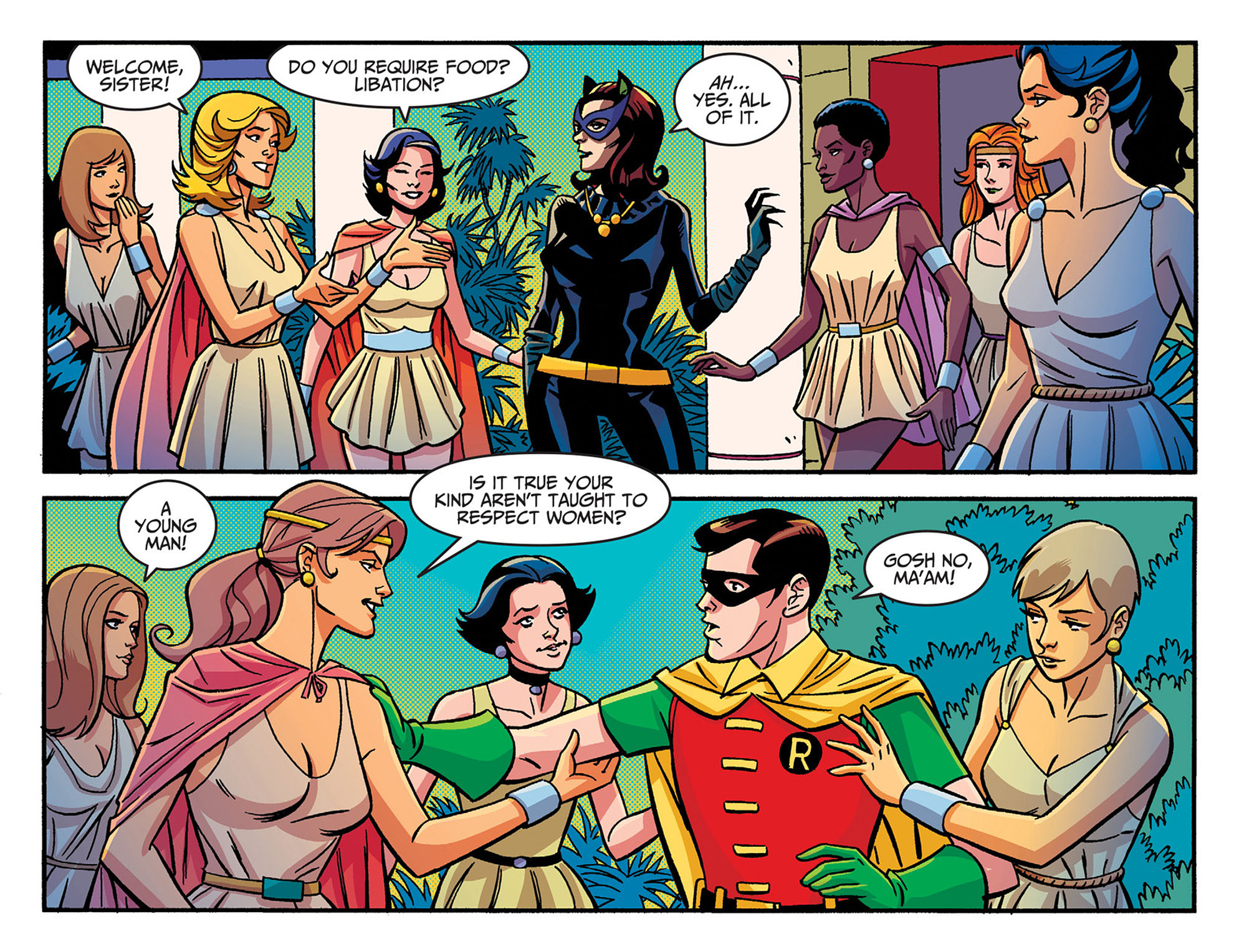 Read online Batman '66 Meets Wonder Woman '77 comic -  Issue #5 - 9
