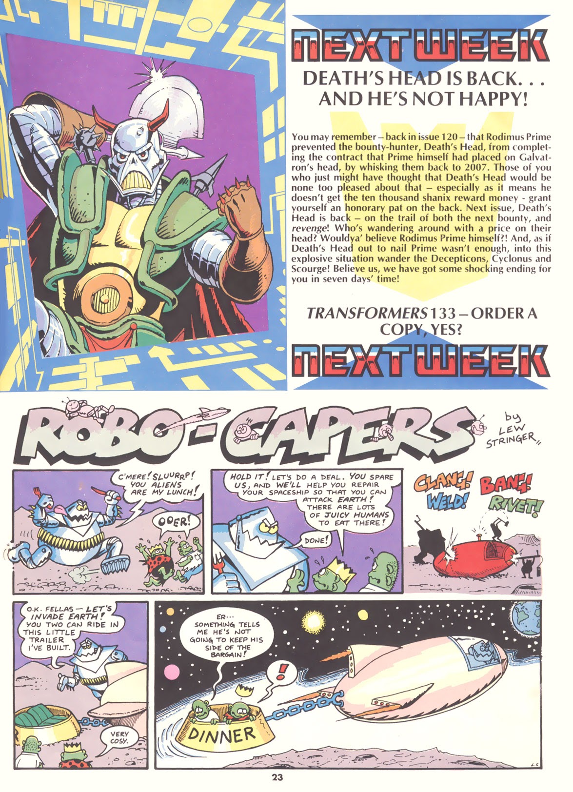 Read online The Transformers (UK) comic -  Issue #132 - 21