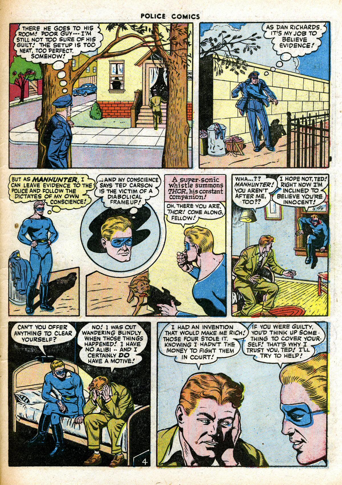 Read online Police Comics comic -  Issue #63 - 51