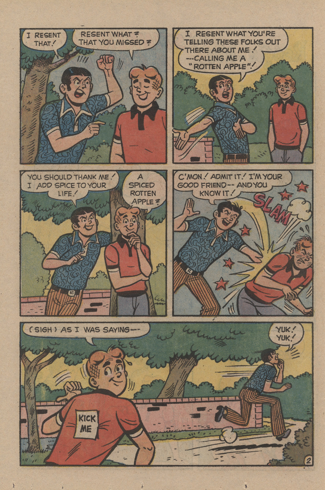 Read online Reggie and Me (1966) comic -  Issue #67 - 14