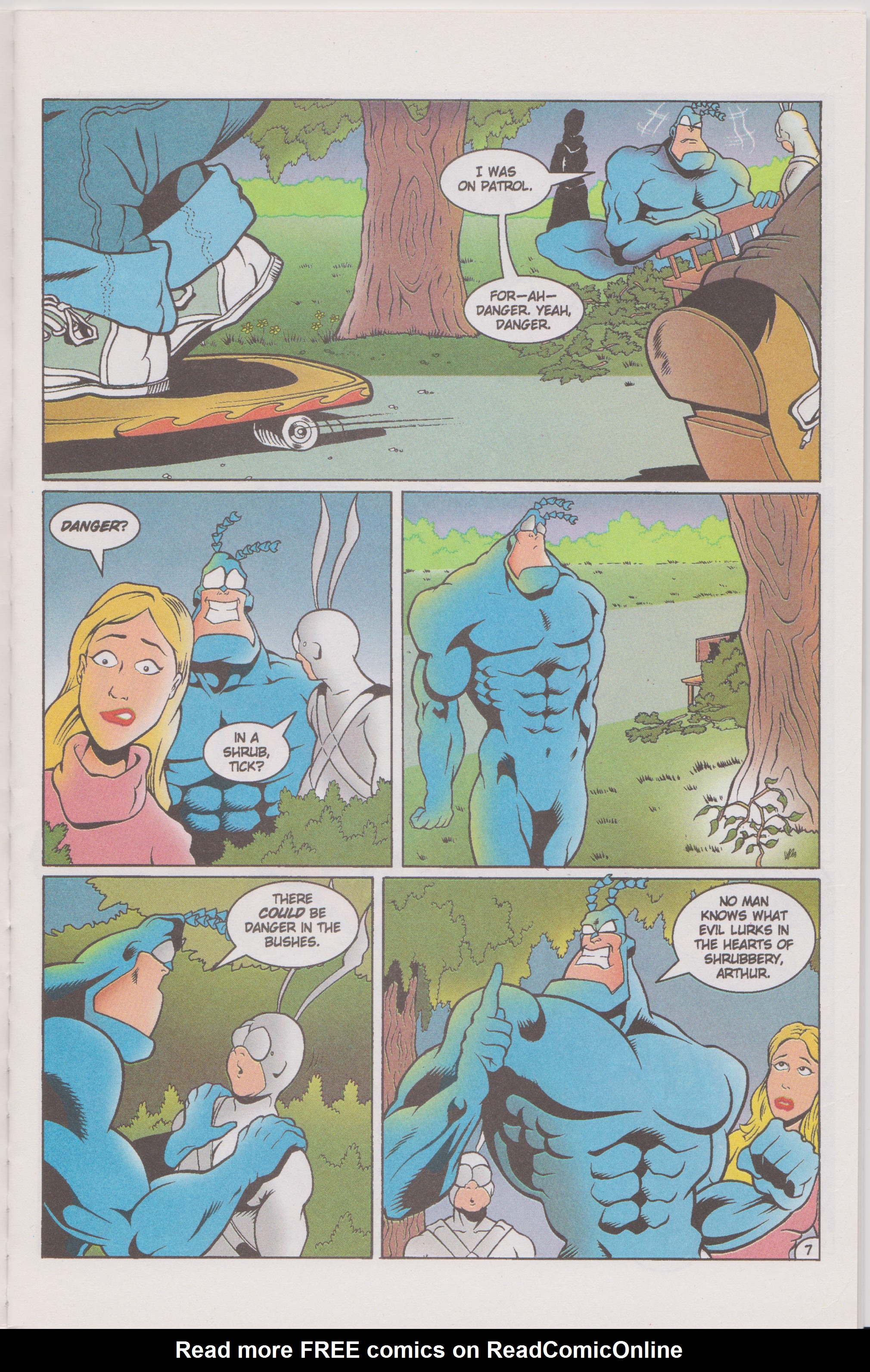 Read online The Tick Color comic -  Issue #2 - 9
