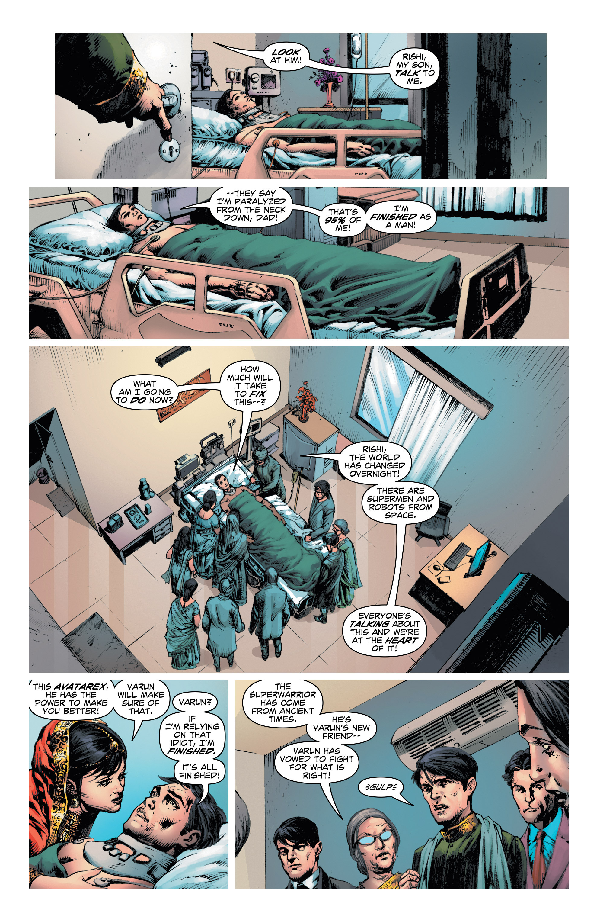 Read online Grant Morrison's Avatarex: Destroyer of Darkness comic -  Issue #2 - 23