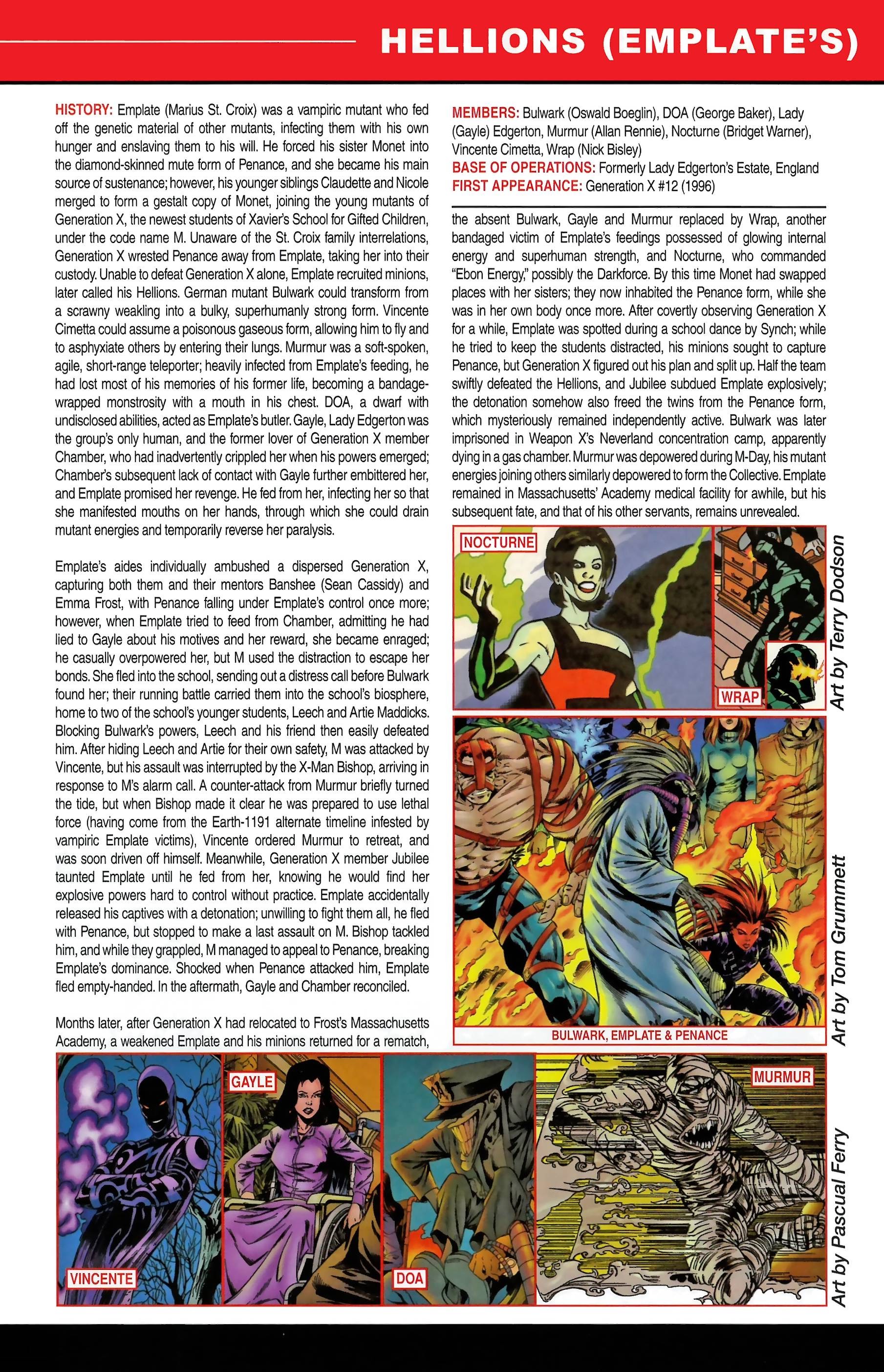 Read online Official Handbook of the Marvel Universe A to Z comic -  Issue # TPB 5 (Part 1) - 51