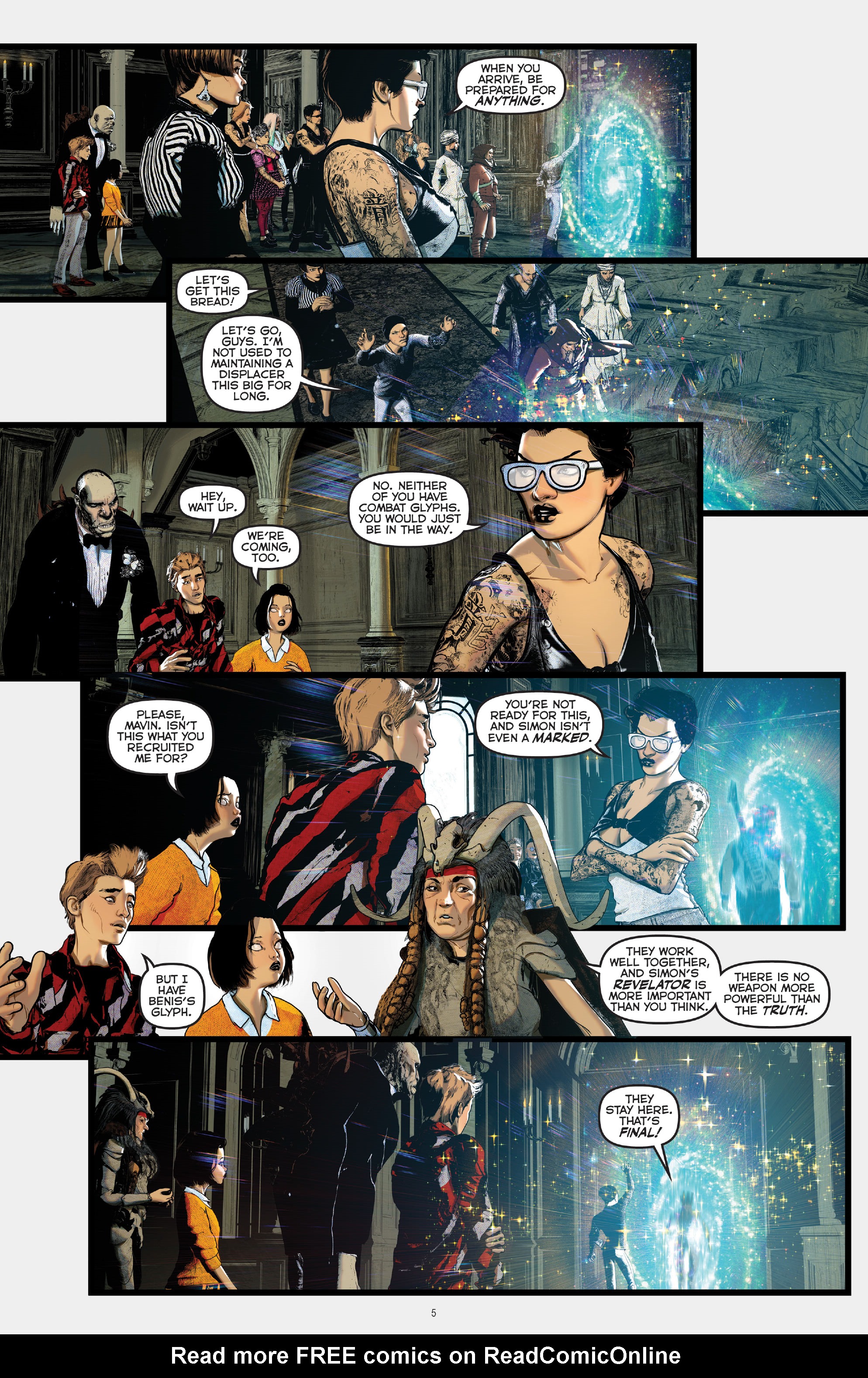 Read online The Marked comic -  Issue #5 - 7
