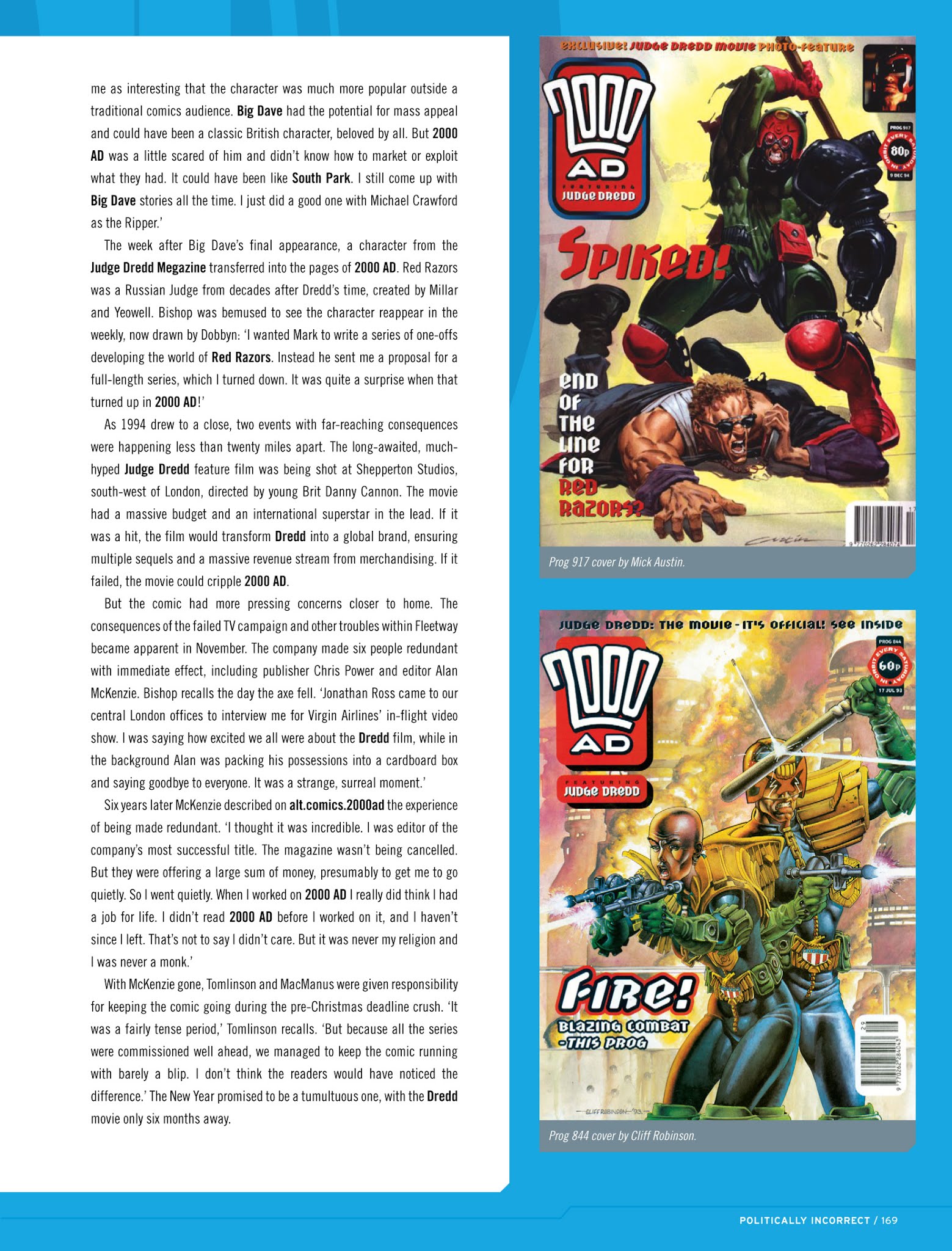 Read online Thrill-Power Overload: Forty Years of 2000 AD: Revised, Updated and Expanded! comic -  Issue # TPB (Part 2) - 71