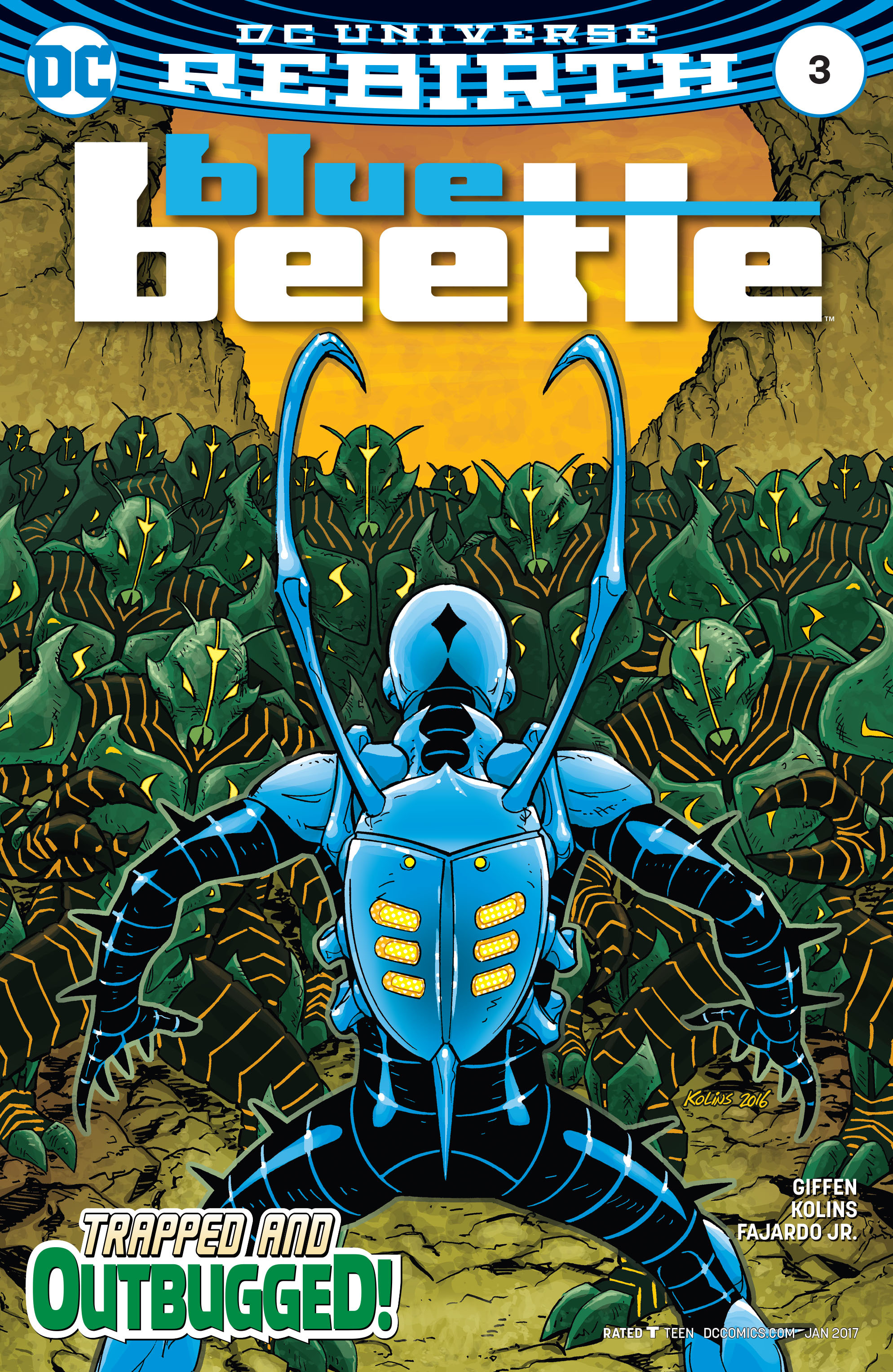 Read online Blue Beetle (2016) comic -  Issue #3 - 1