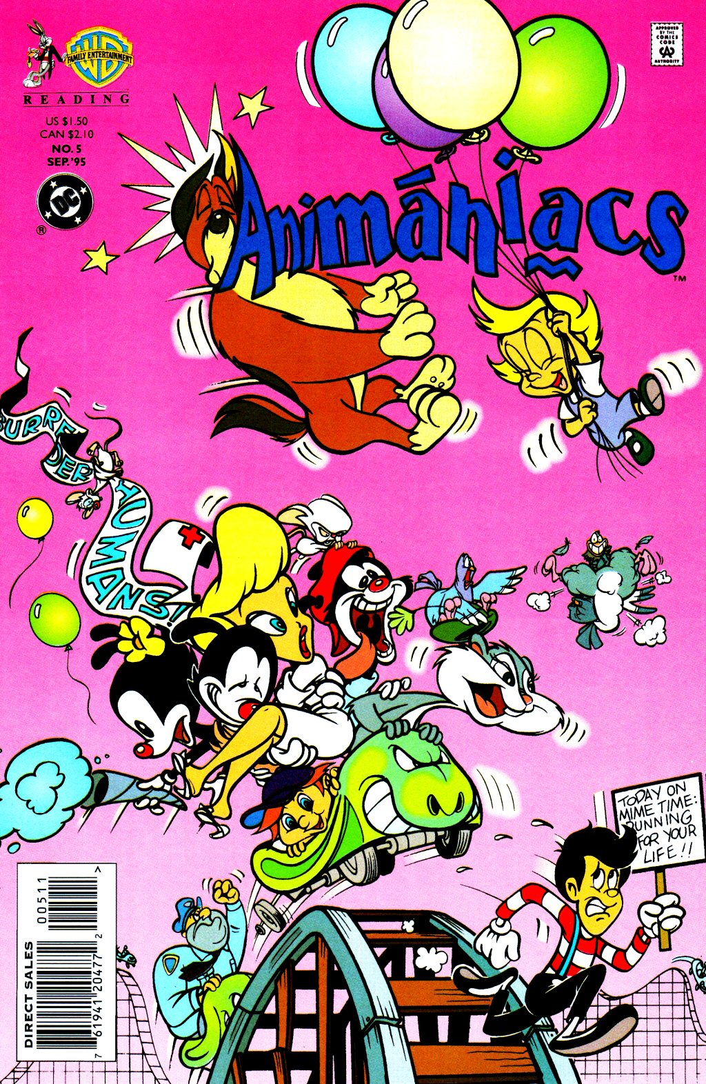 Read online Animaniacs comic -  Issue #5 - 1
