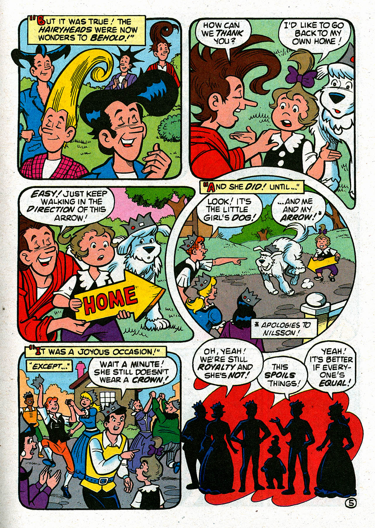 Read online Jughead's Double Digest Magazine comic -  Issue #142 - 143