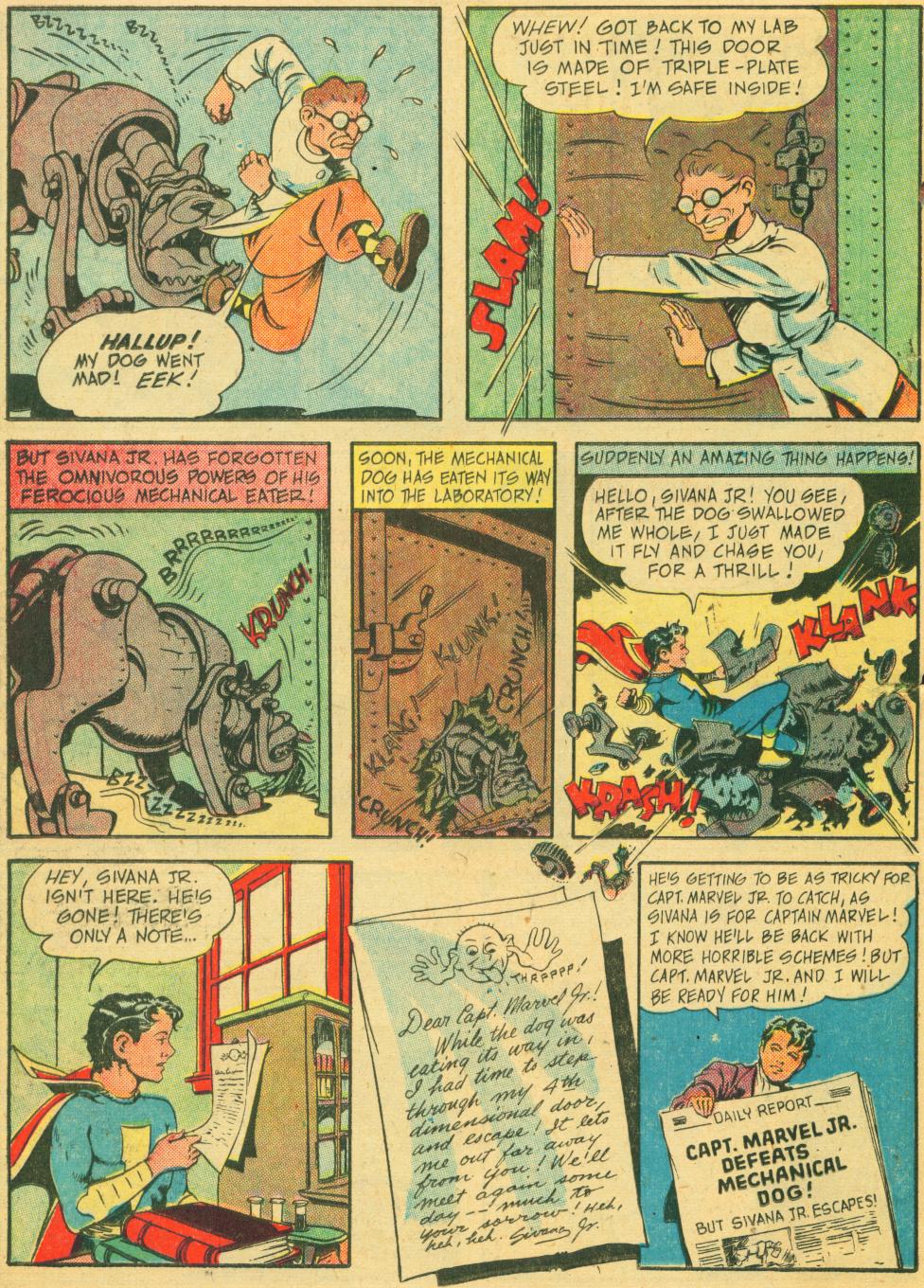 Read online Captain Marvel, Jr. comic -  Issue #42i - 21