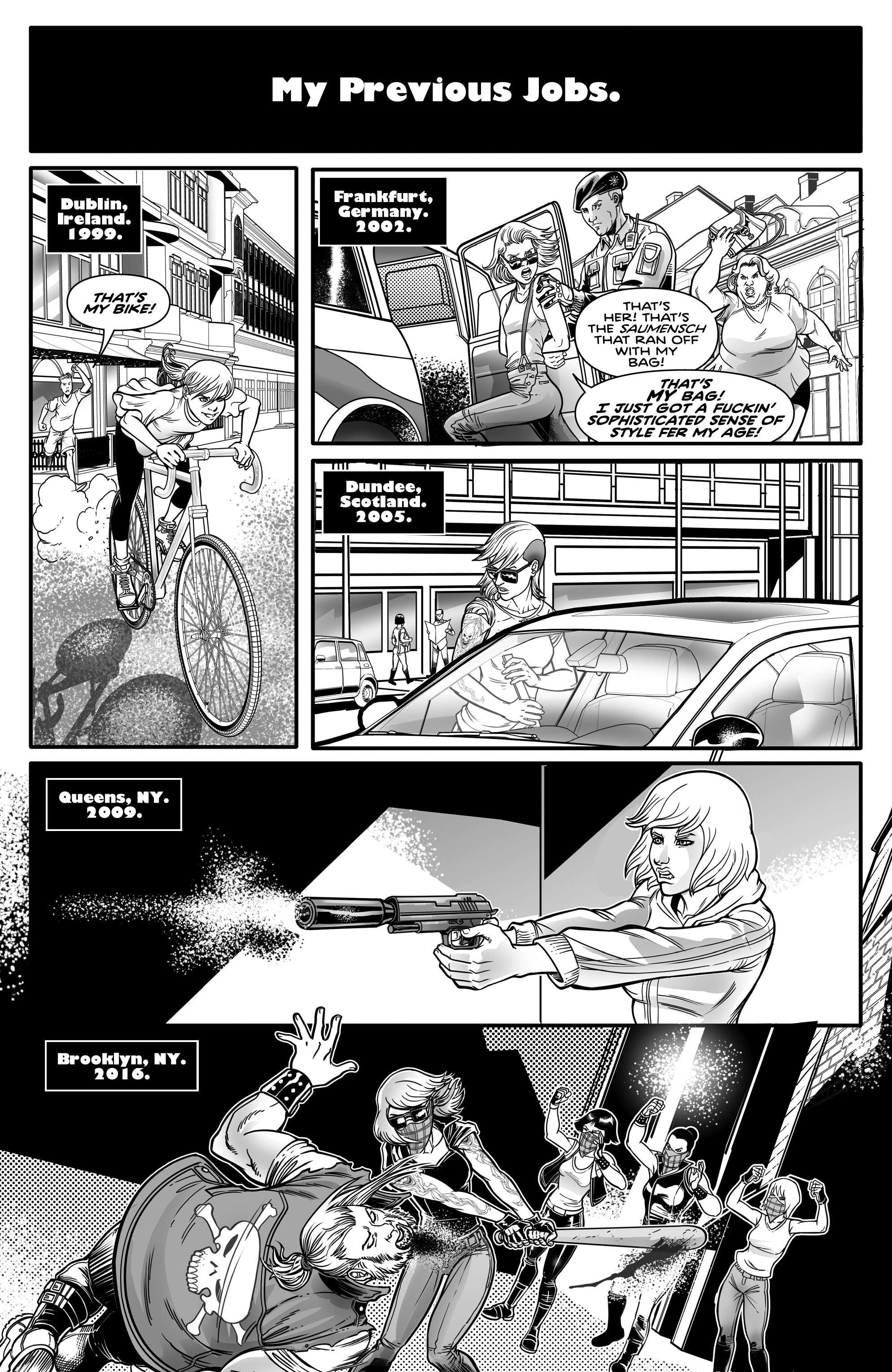 Read online Gangster Ass Barista comic -  Issue #1 - 6