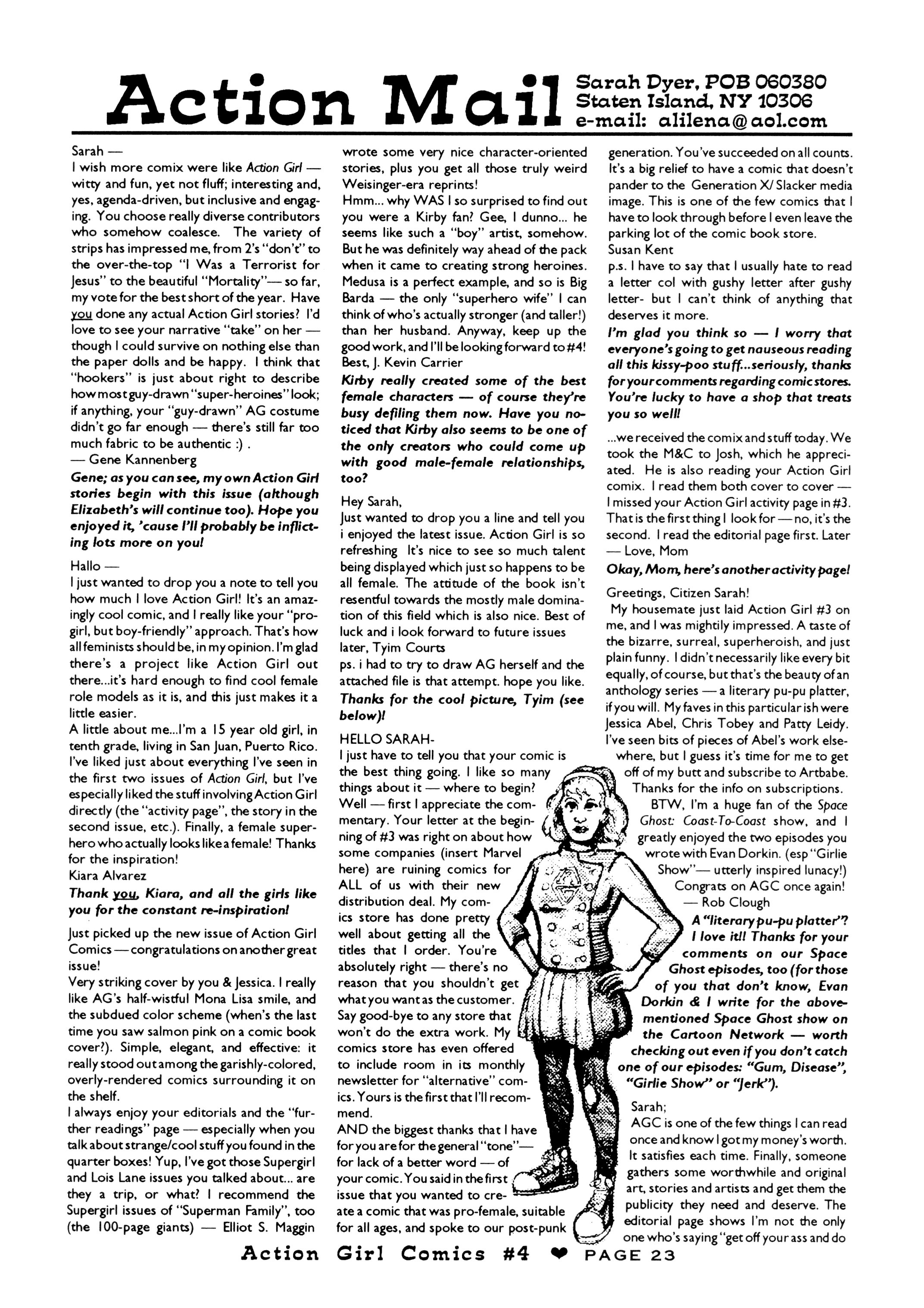 Read online Action Girl Comics comic -  Issue #4 - 25