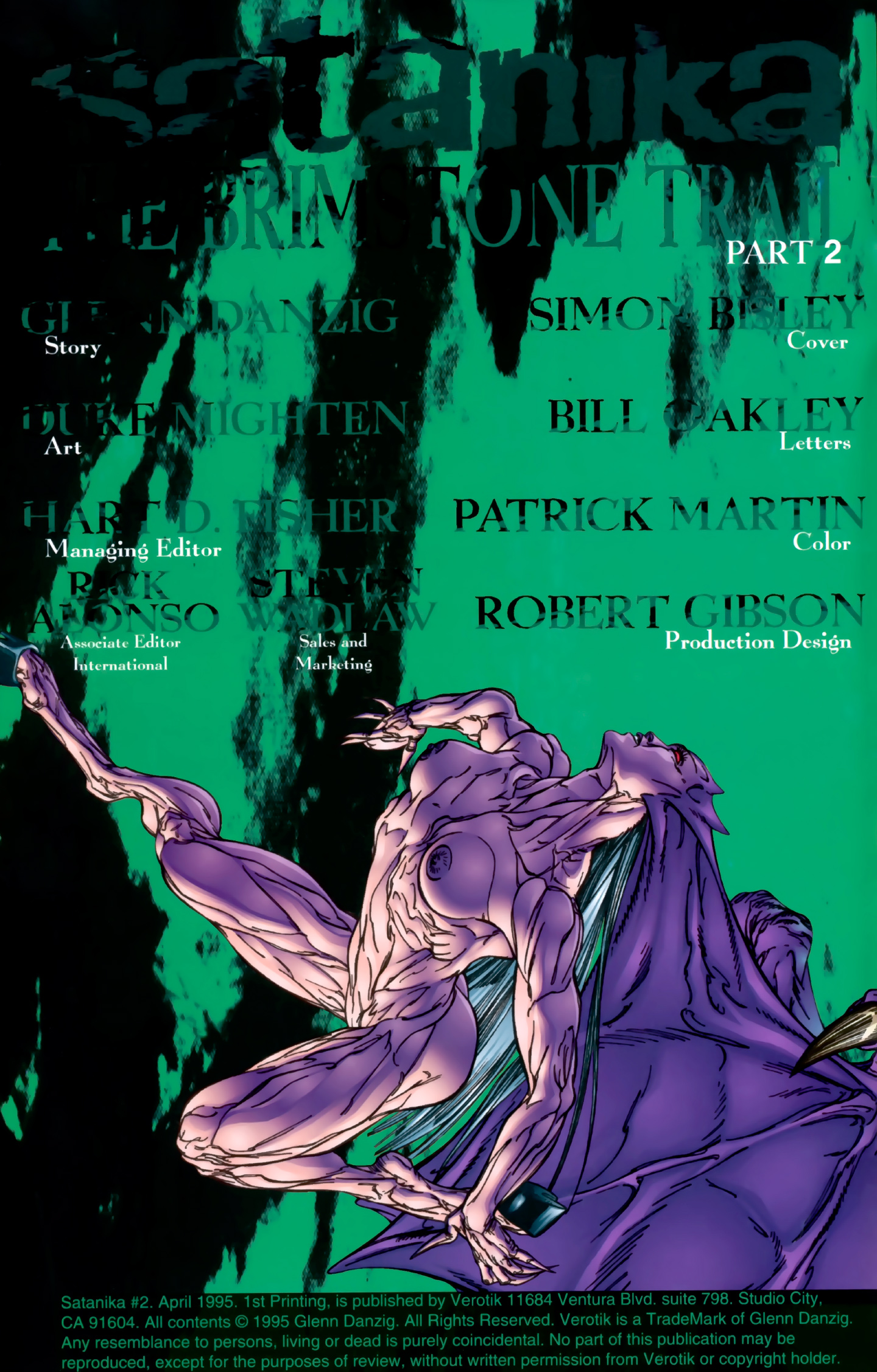 Read online Satanika comic -  Issue #2 - 2