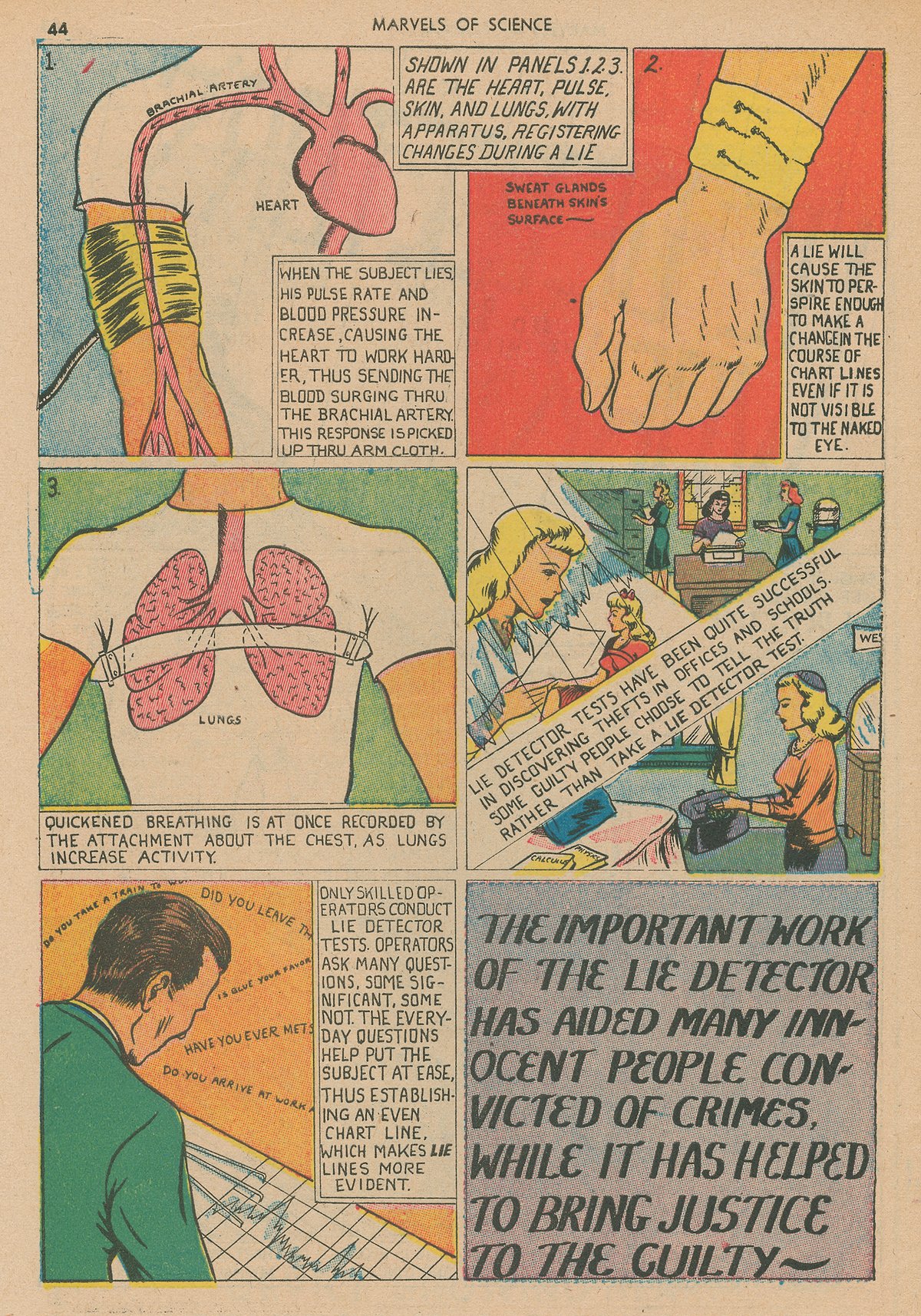 Read online Marvels Of Science comic -  Issue #1 - 46