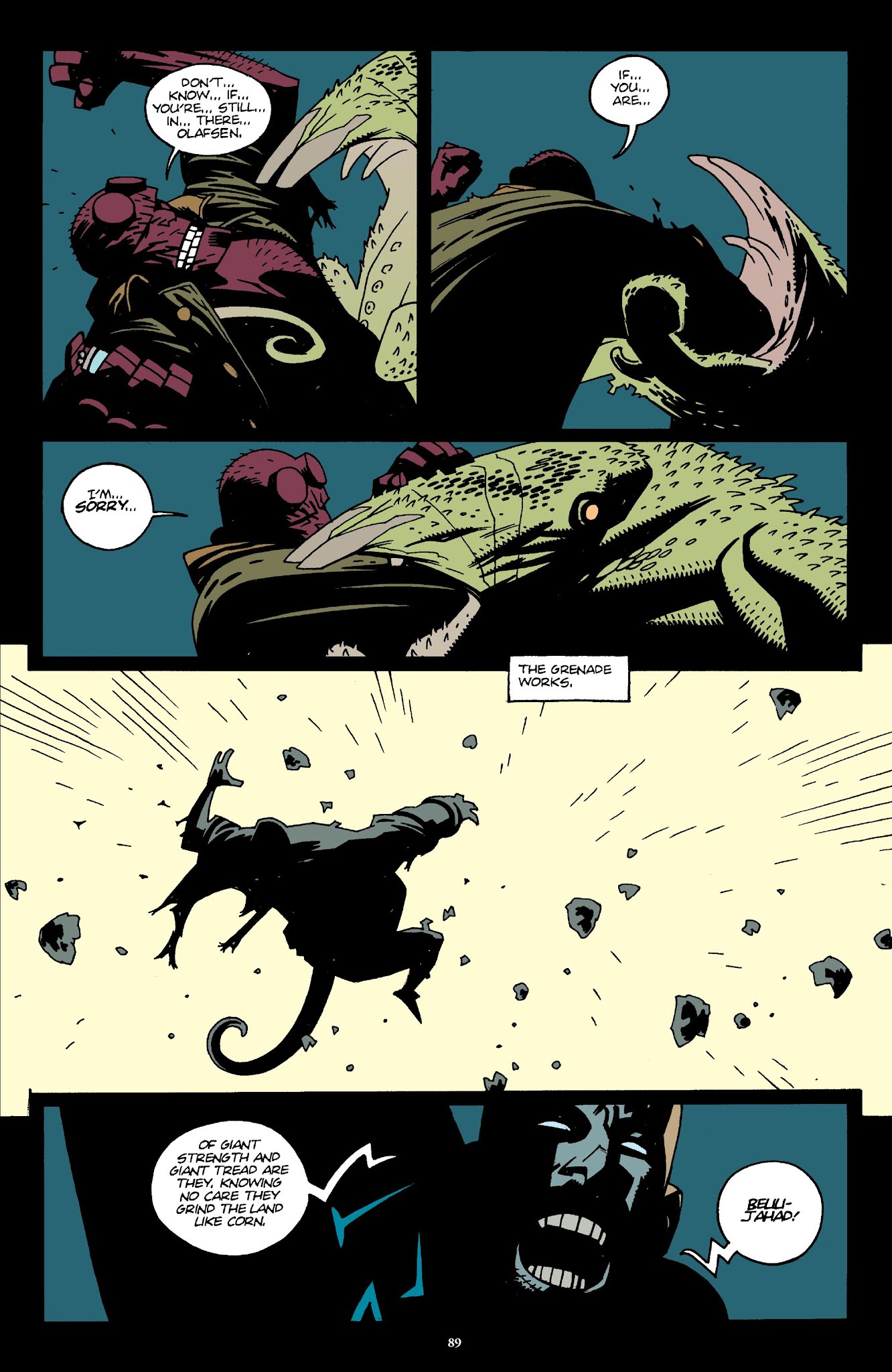 Read online Hellboy Omnibus comic -  Issue # TPB 1 (Part 1) - 90