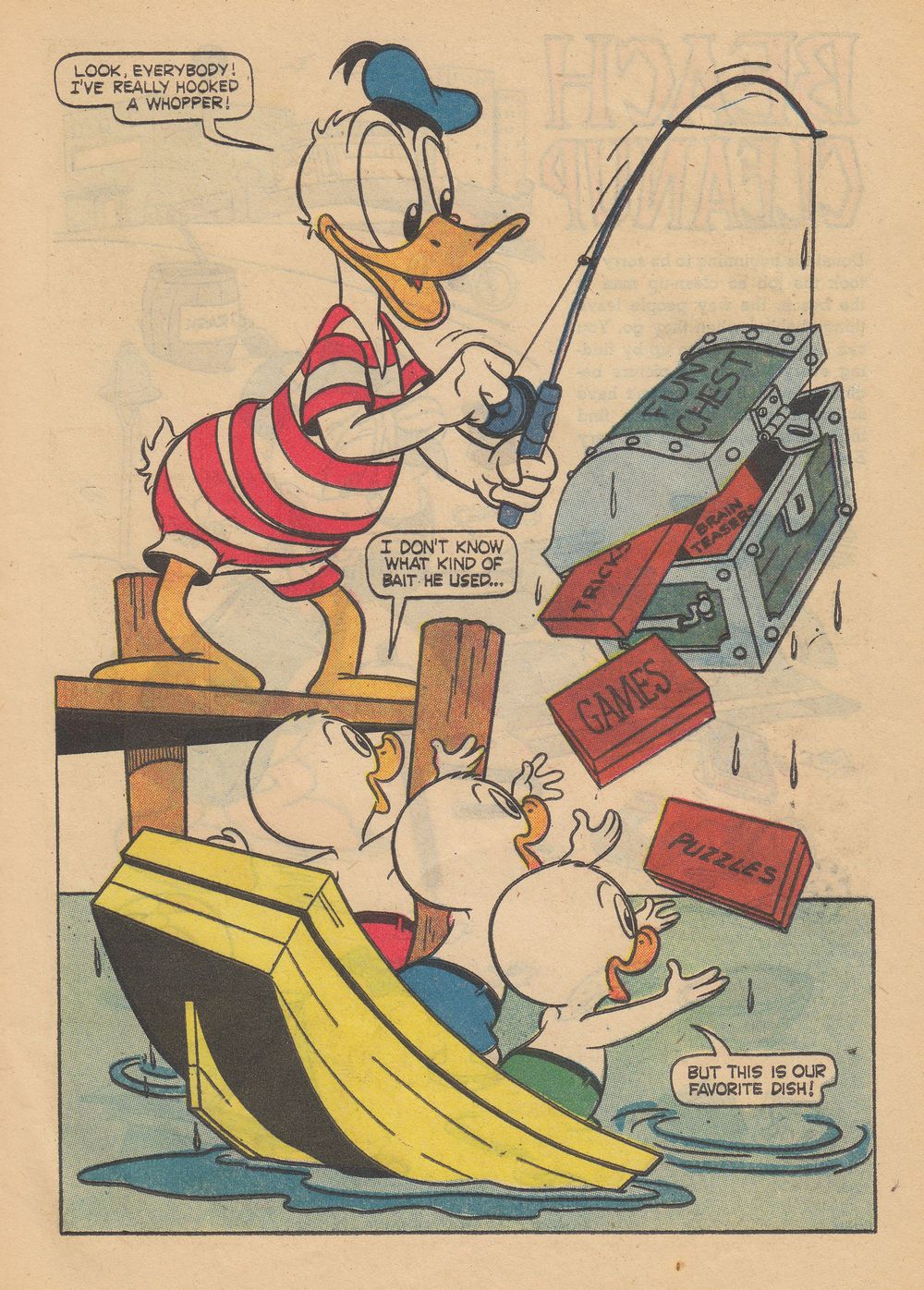 Read online Donald Duck Beach Party comic -  Issue #6 - 21