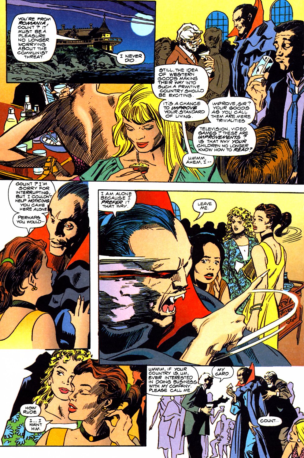 Read online Tomb of Dracula (1991) comic -  Issue #2 - 36