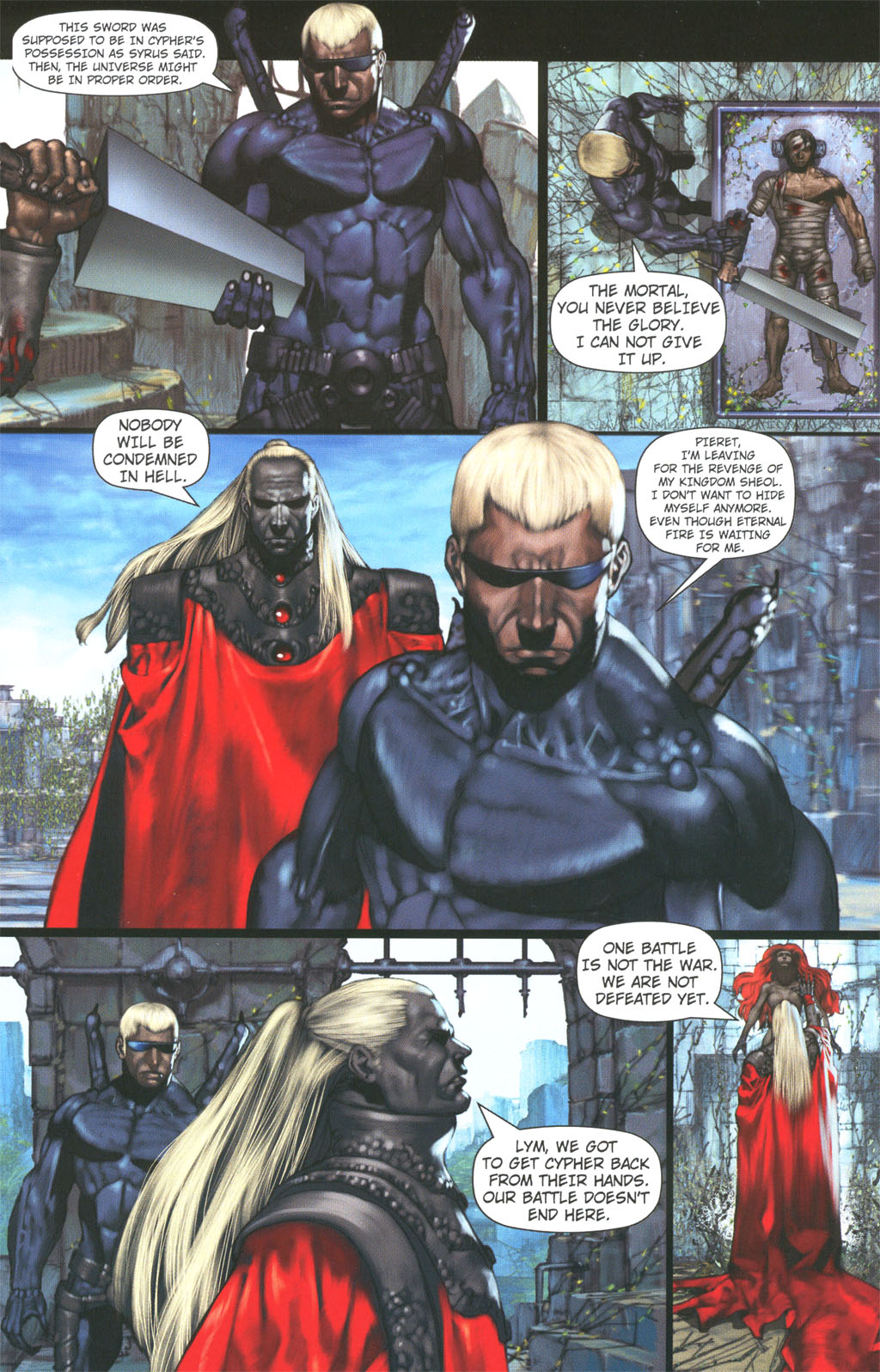 Read online Defiance comic -  Issue #7 - 13