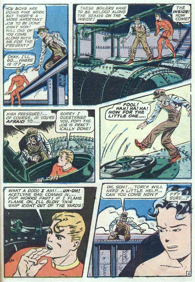 Read online Captain America Comics comic -  Issue #37 - 53