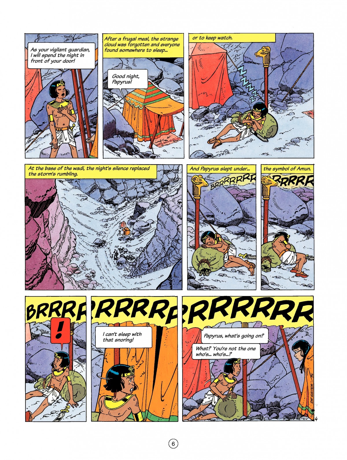 Read online Papyrus comic -  Issue #4 - 6
