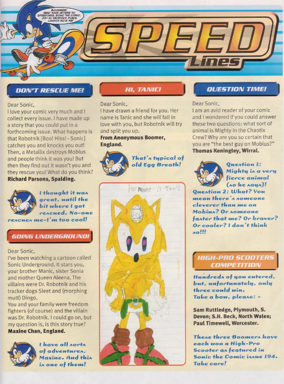 Read online Sonic the Comic comic -  Issue #200 - 2