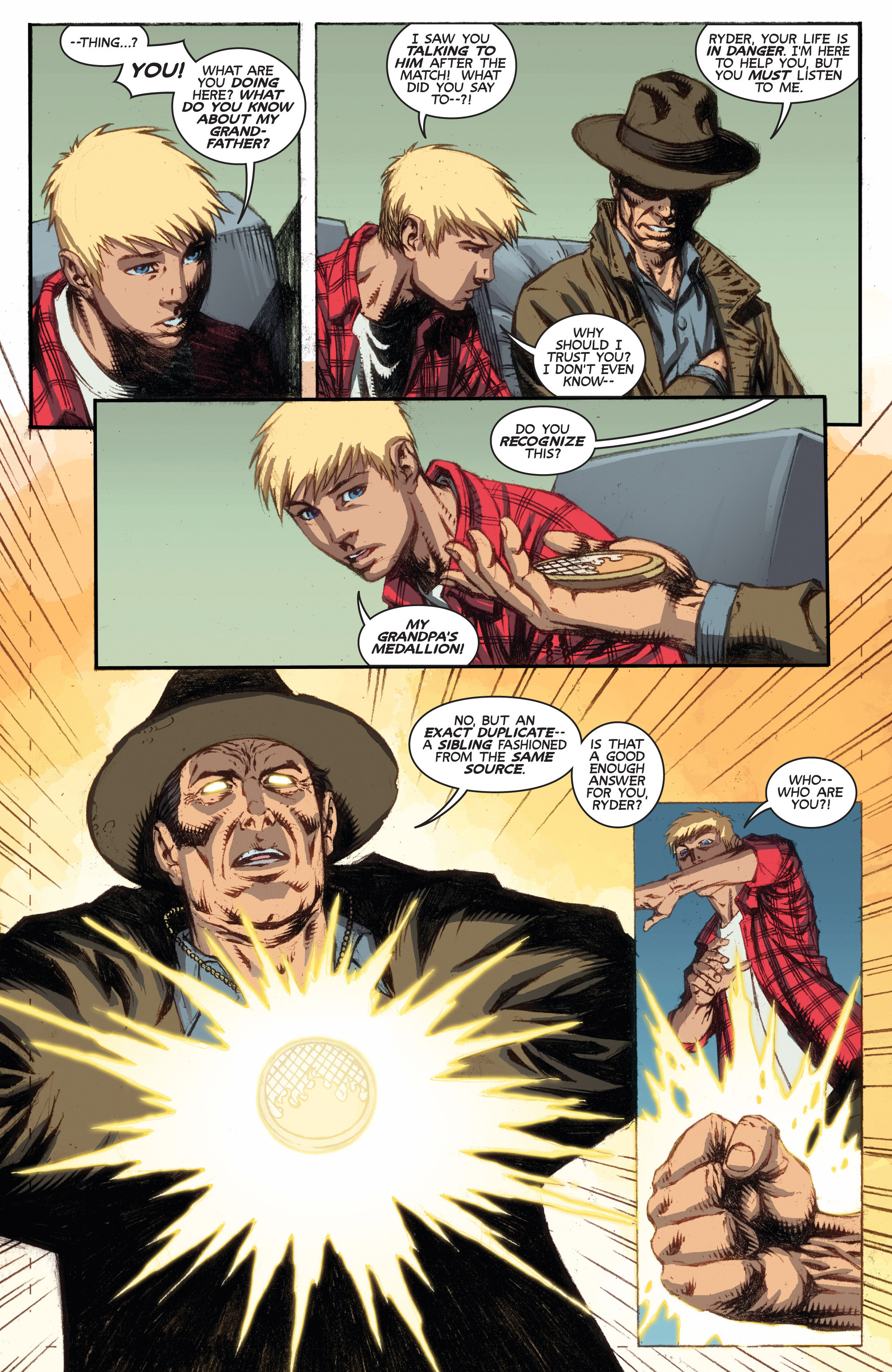 Read online Cage Hero comic -  Issue #1 - 22