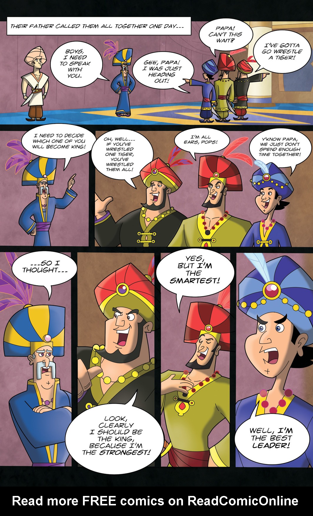 Read online 1001 Nights comic -  Issue #7 - 8