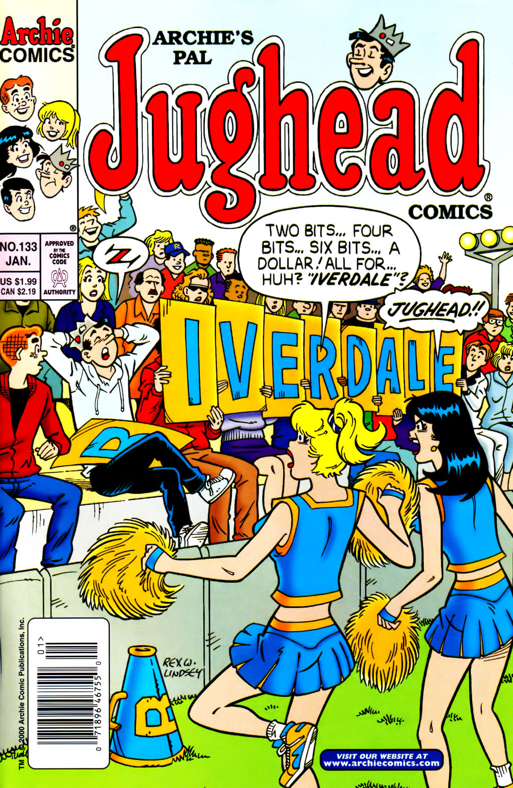 Archie's Pal Jughead Comics issue 133 - Page 1