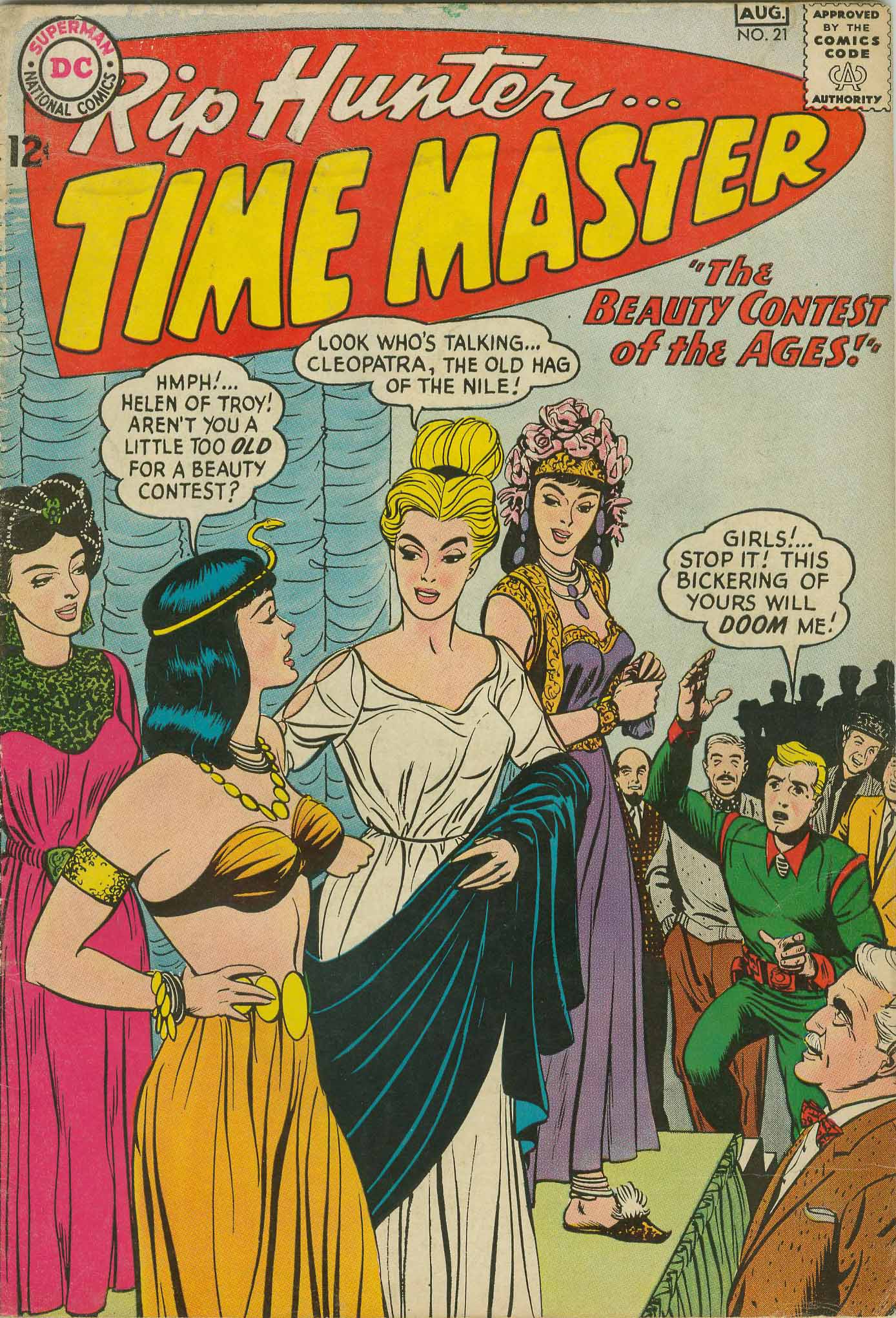 Read online Rip Hunter...Time Master comic -  Issue #21 - 1