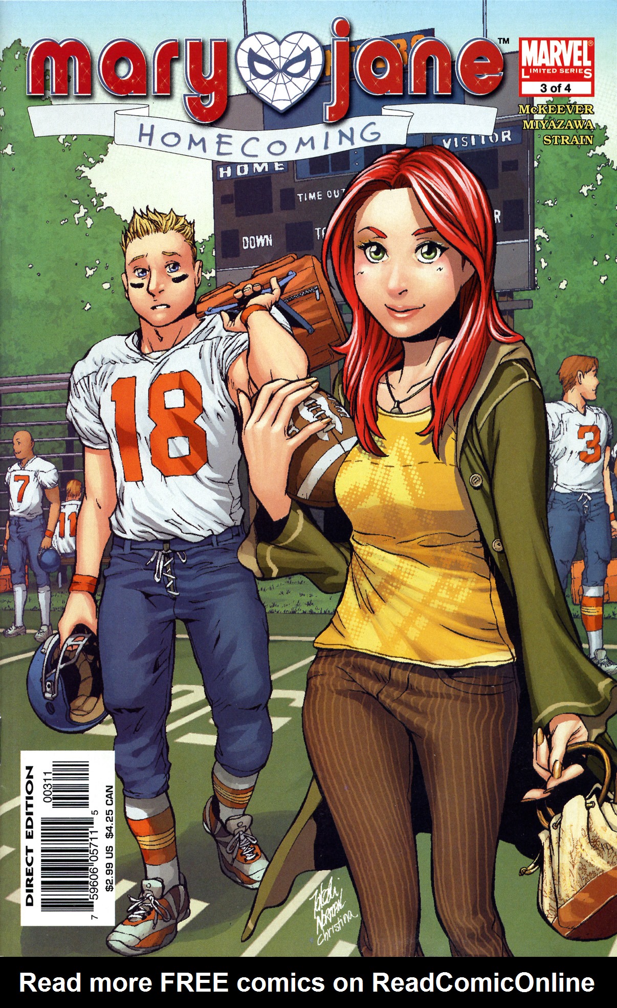 Read online Mary Jane: Homecoming comic -  Issue #3 - 1