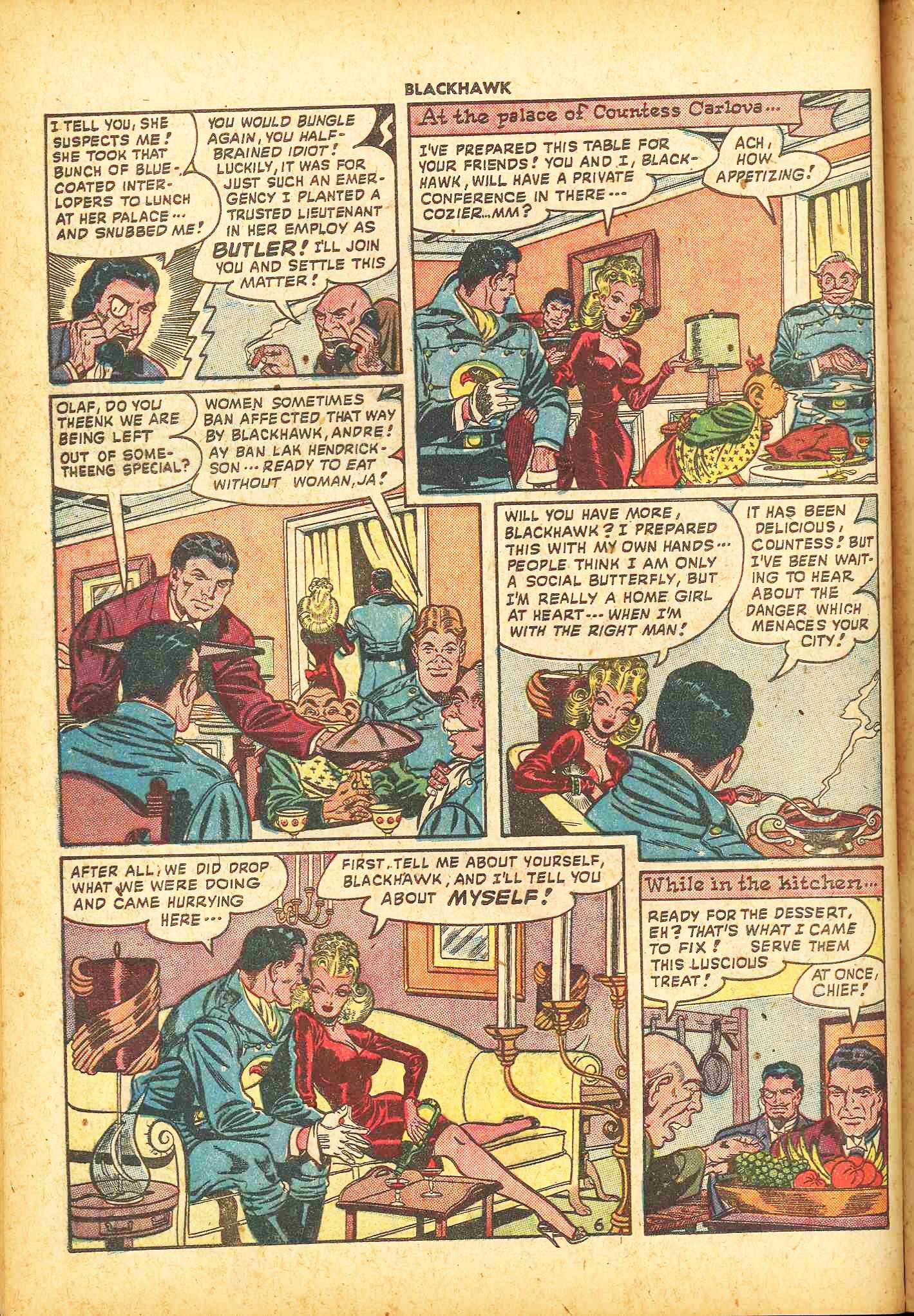 Read online Blackhawk (1957) comic -  Issue #20 - 21