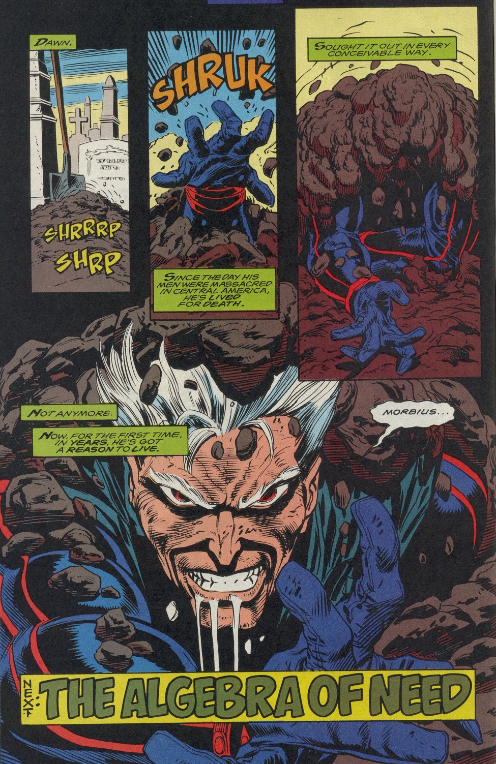 Read online Morbius: The Living Vampire (1992) comic -  Issue #7 - 22