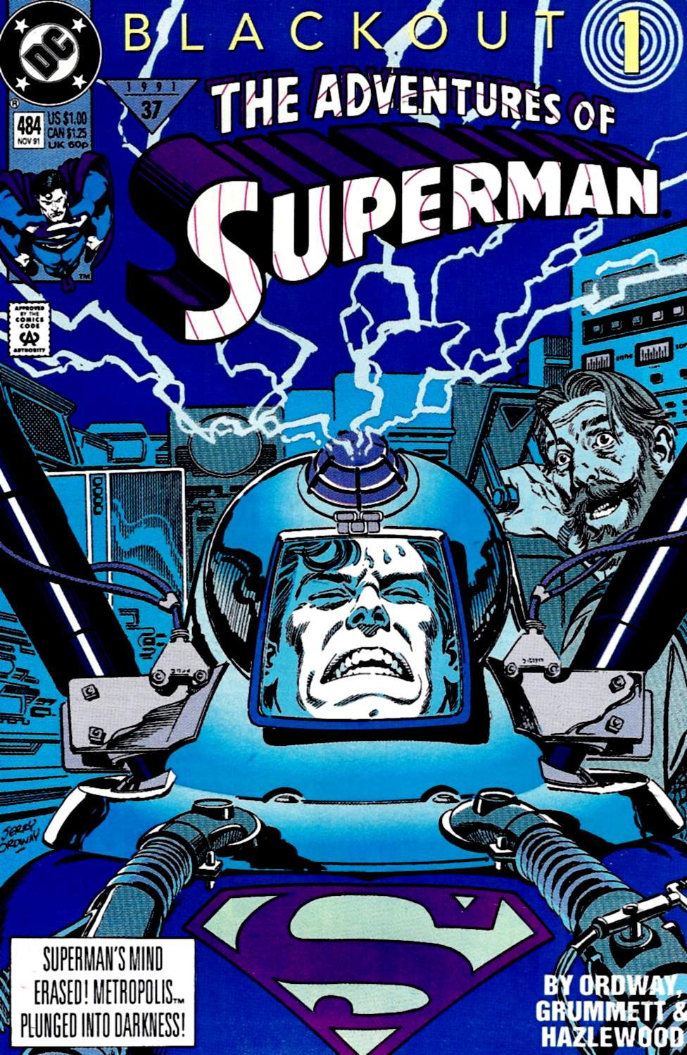 Read online Adventures of Superman (1987) comic -  Issue #484 - 1