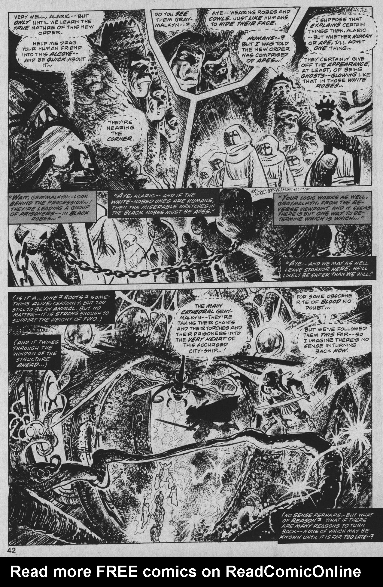 Read online Planet of the Apes comic -  Issue #24 - 40