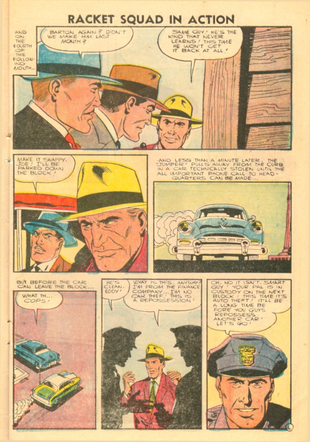 Read online Racket Squad in Action comic -  Issue #21 - 9