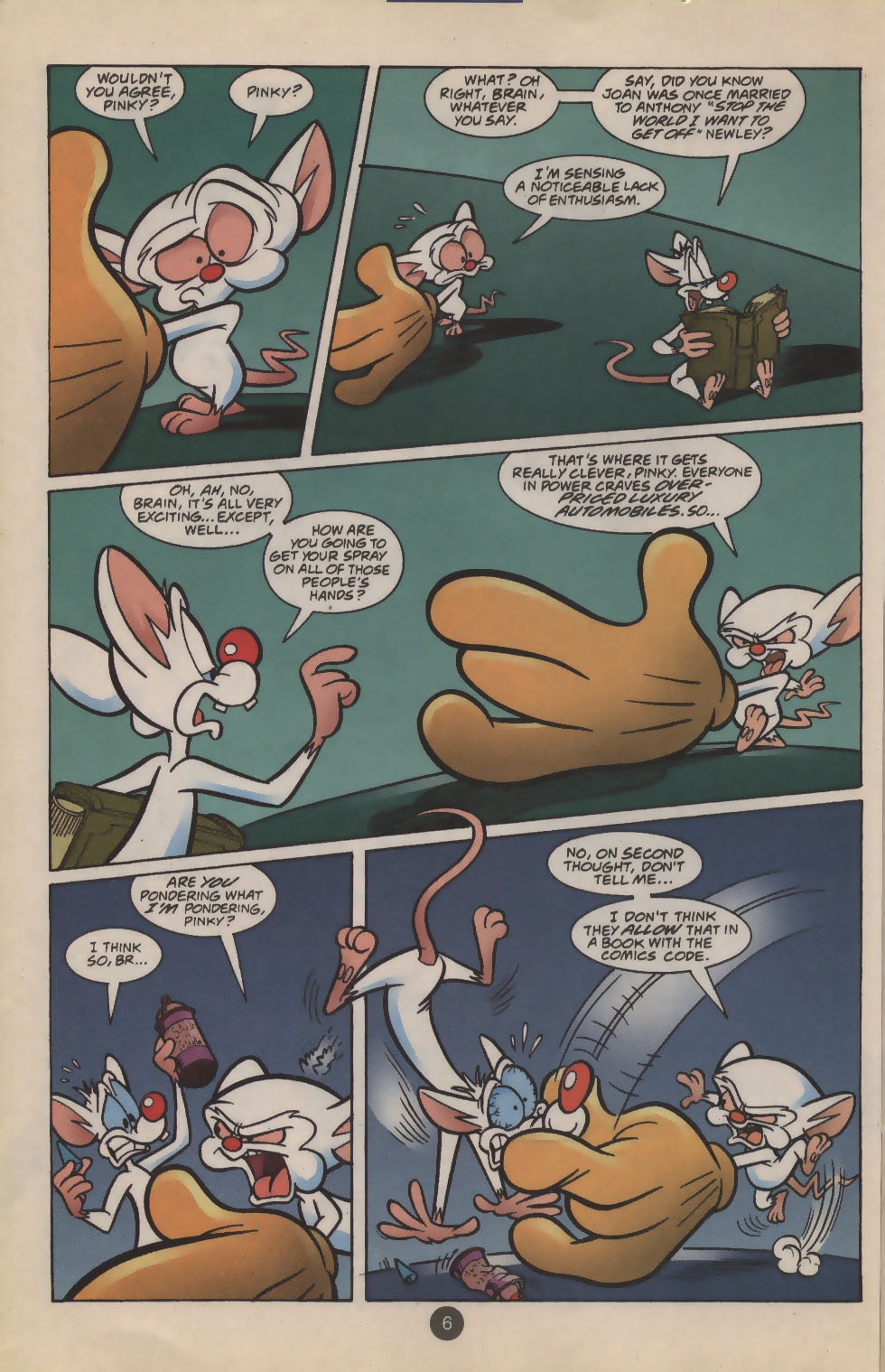 Read online Pinky and The Brain comic -  Issue #16 - 6