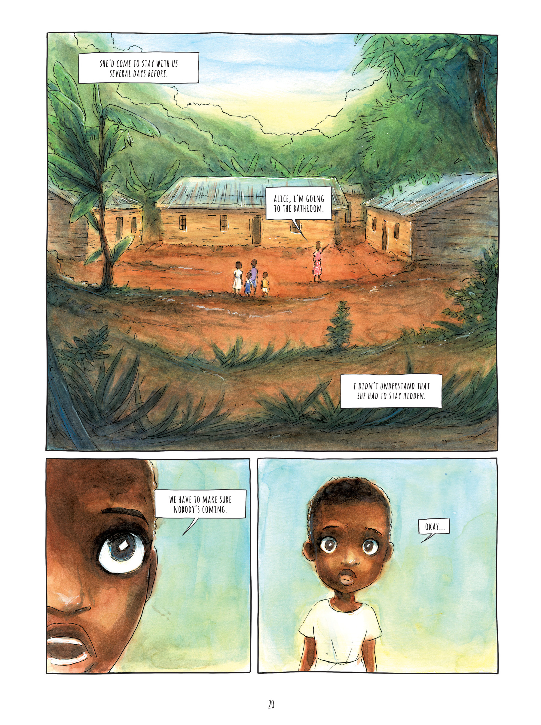 Read online Alice on the Run: One Child's Journey Through the Rwandan Civil War comic -  Issue # TPB - 19
