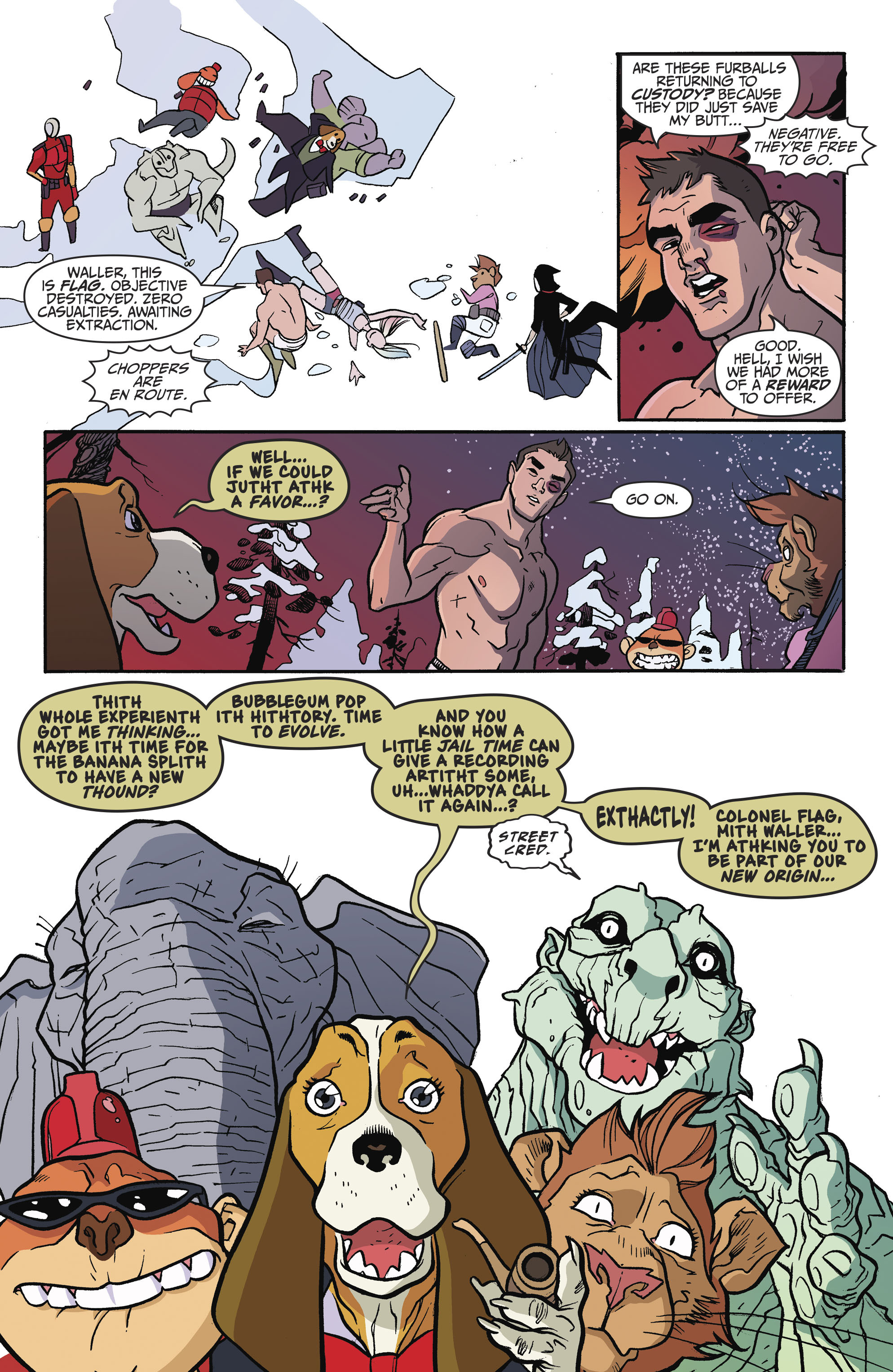 Read online Suicide Squad/Banana Splits Special comic -  Issue # Full - 31
