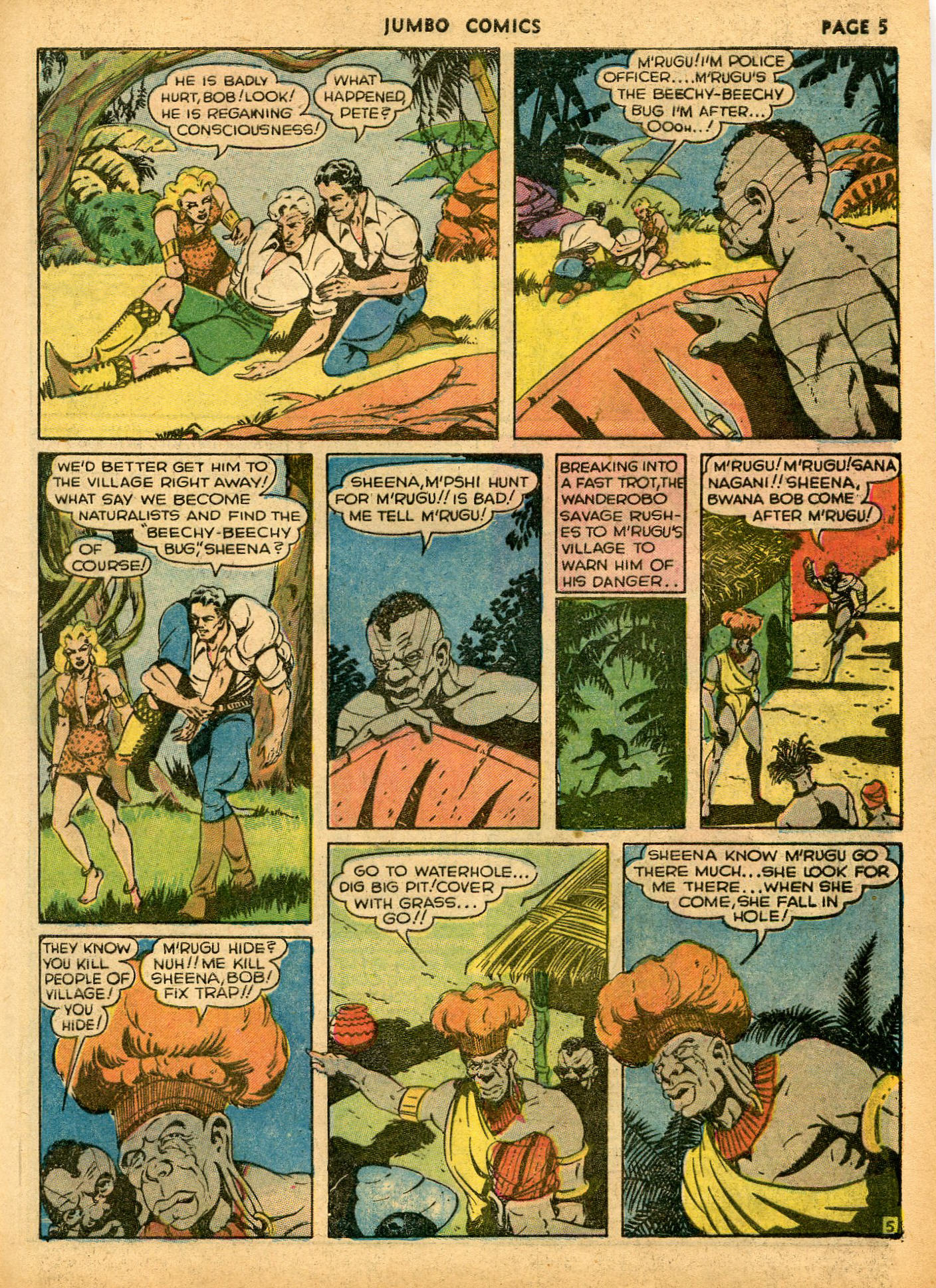 Read online Jumbo Comics comic -  Issue #21 - 7