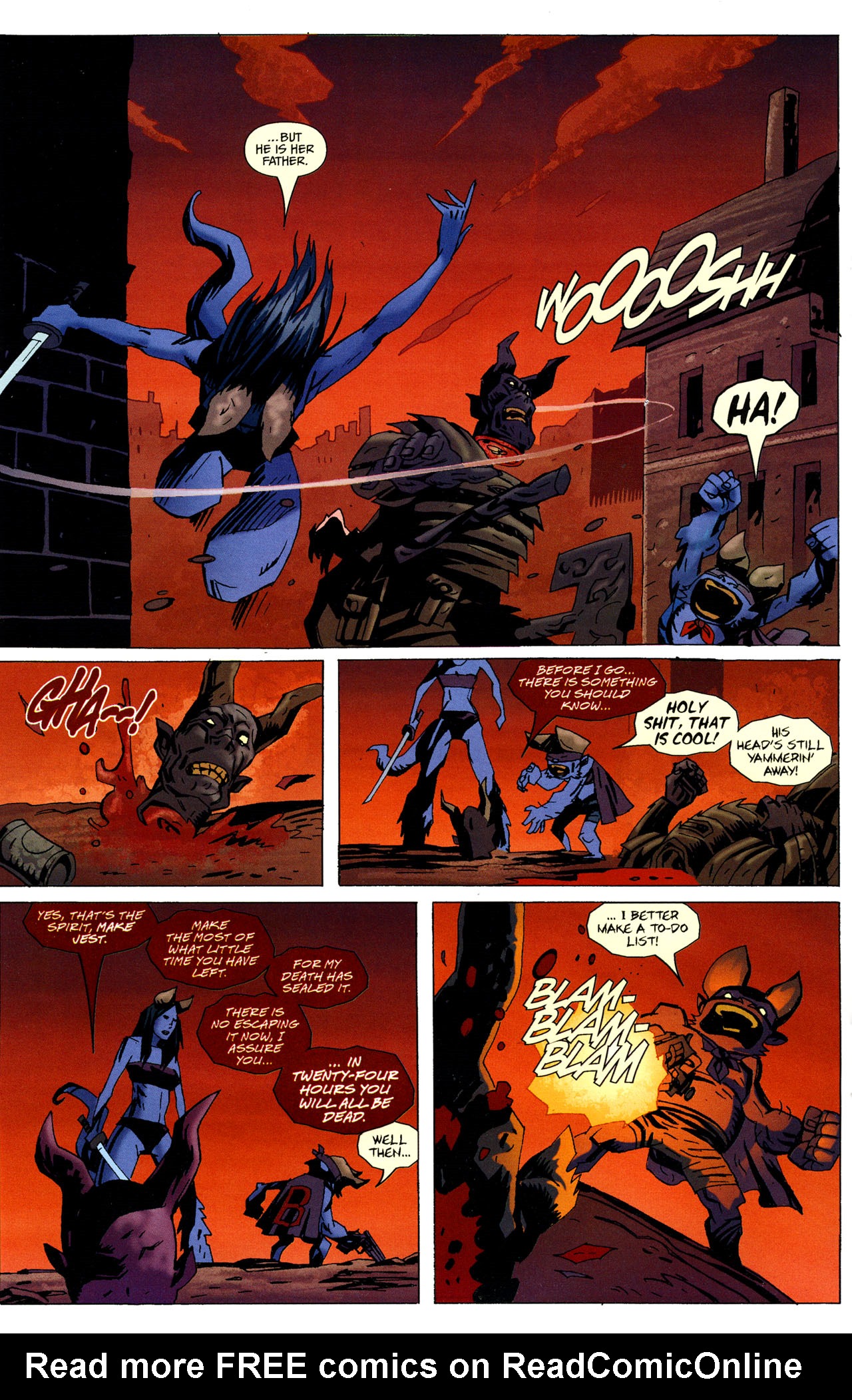 Read online Strange Girl comic -  Issue #16 - 18