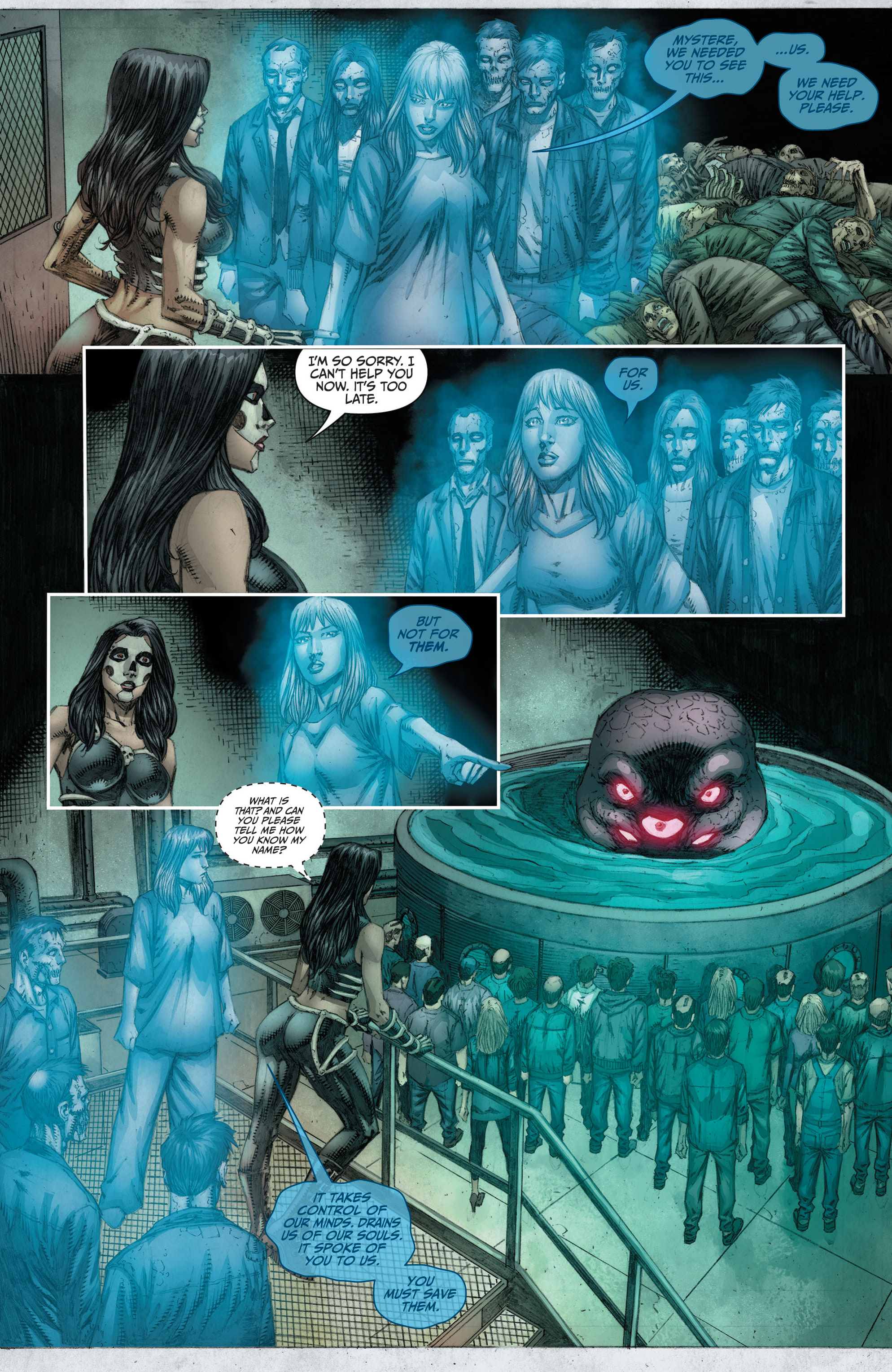 Read online Mystere Annual: Spawn of the Abyss comic -  Issue # Full - 21