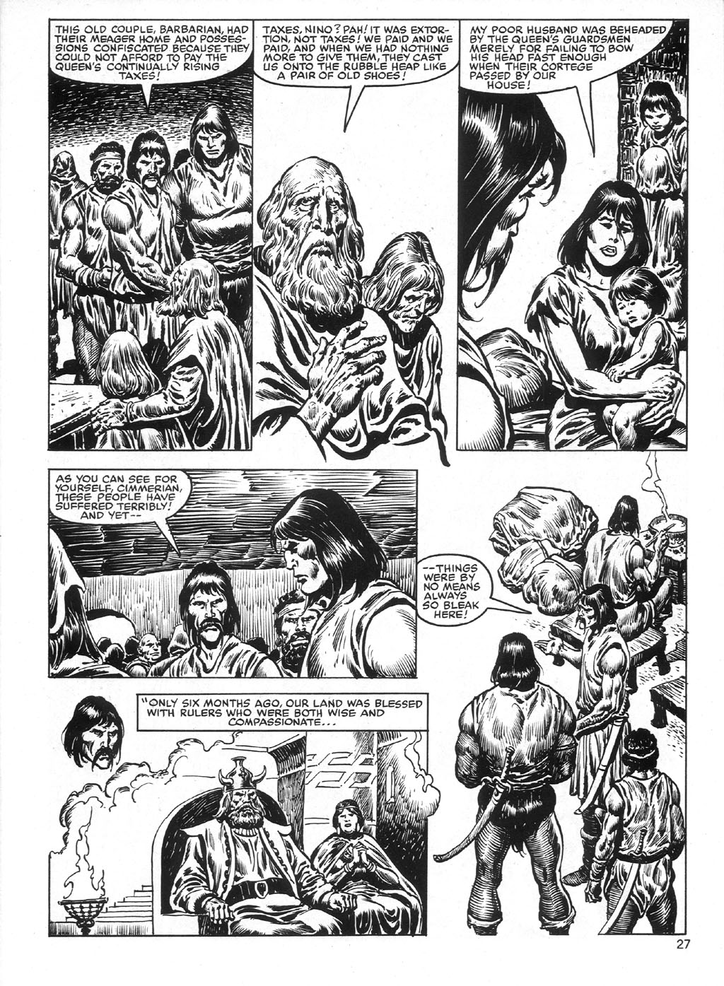 Read online The Savage Sword Of Conan comic -  Issue #99 - 26