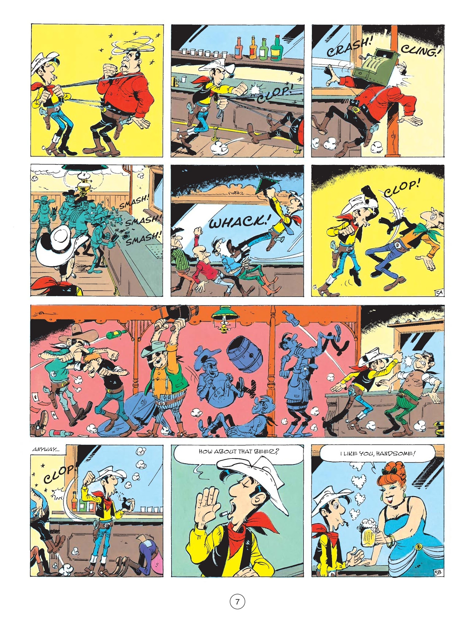 Read online A Lucky Luke Adventure comic -  Issue #61 - 8