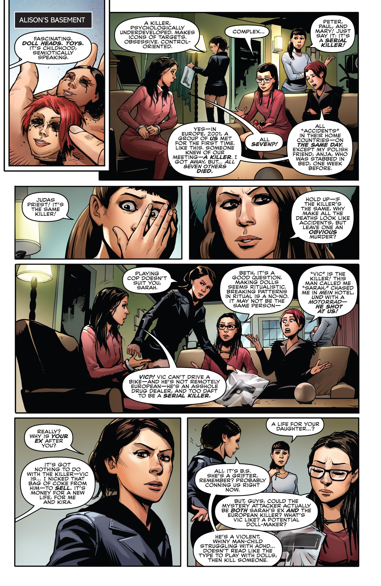 Read online Orphan Black: Deviations comic -  Issue #3 - 8