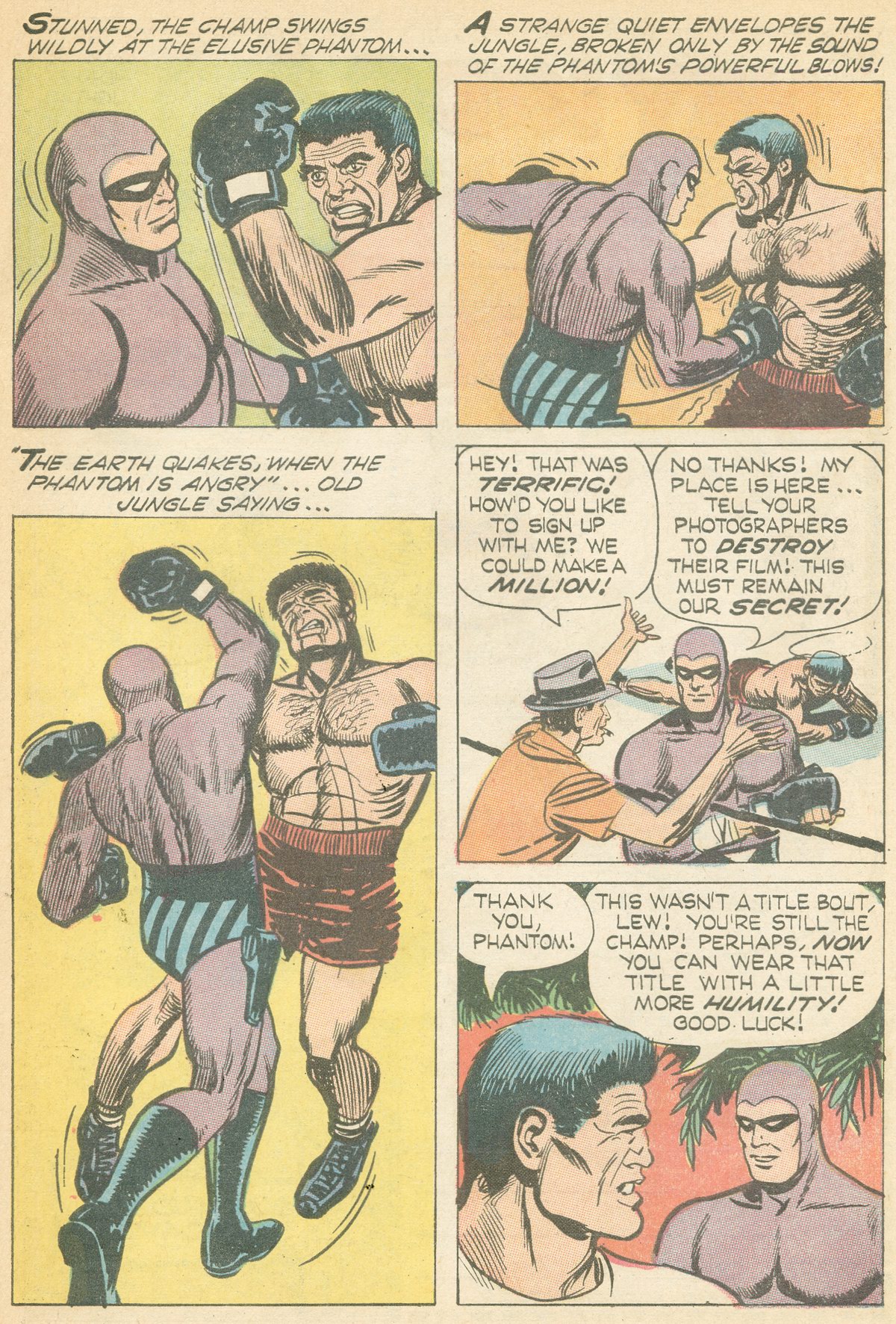 Read online The Phantom (1966) comic -  Issue #28 - 29