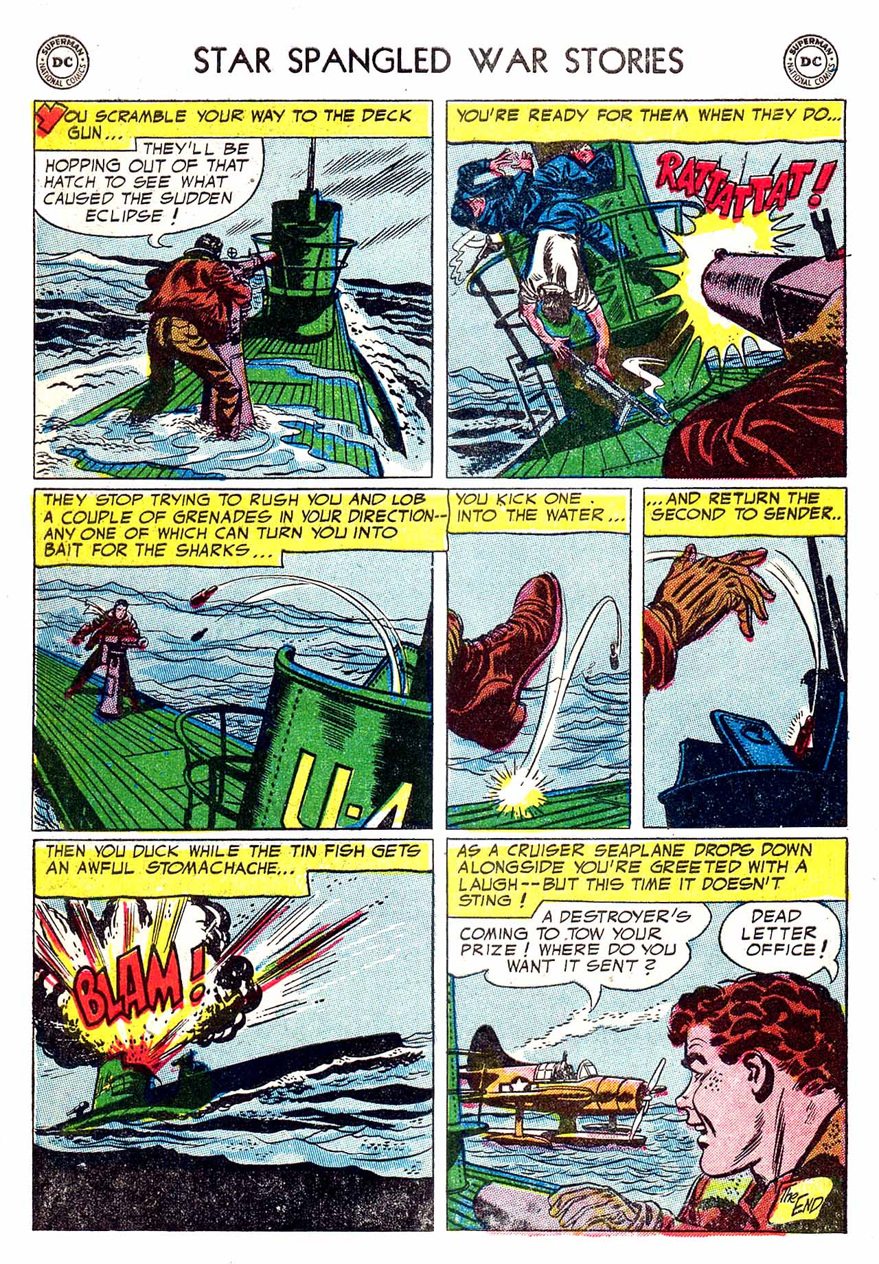 Read online Star Spangled War Stories (1952) comic -  Issue #25 - 10