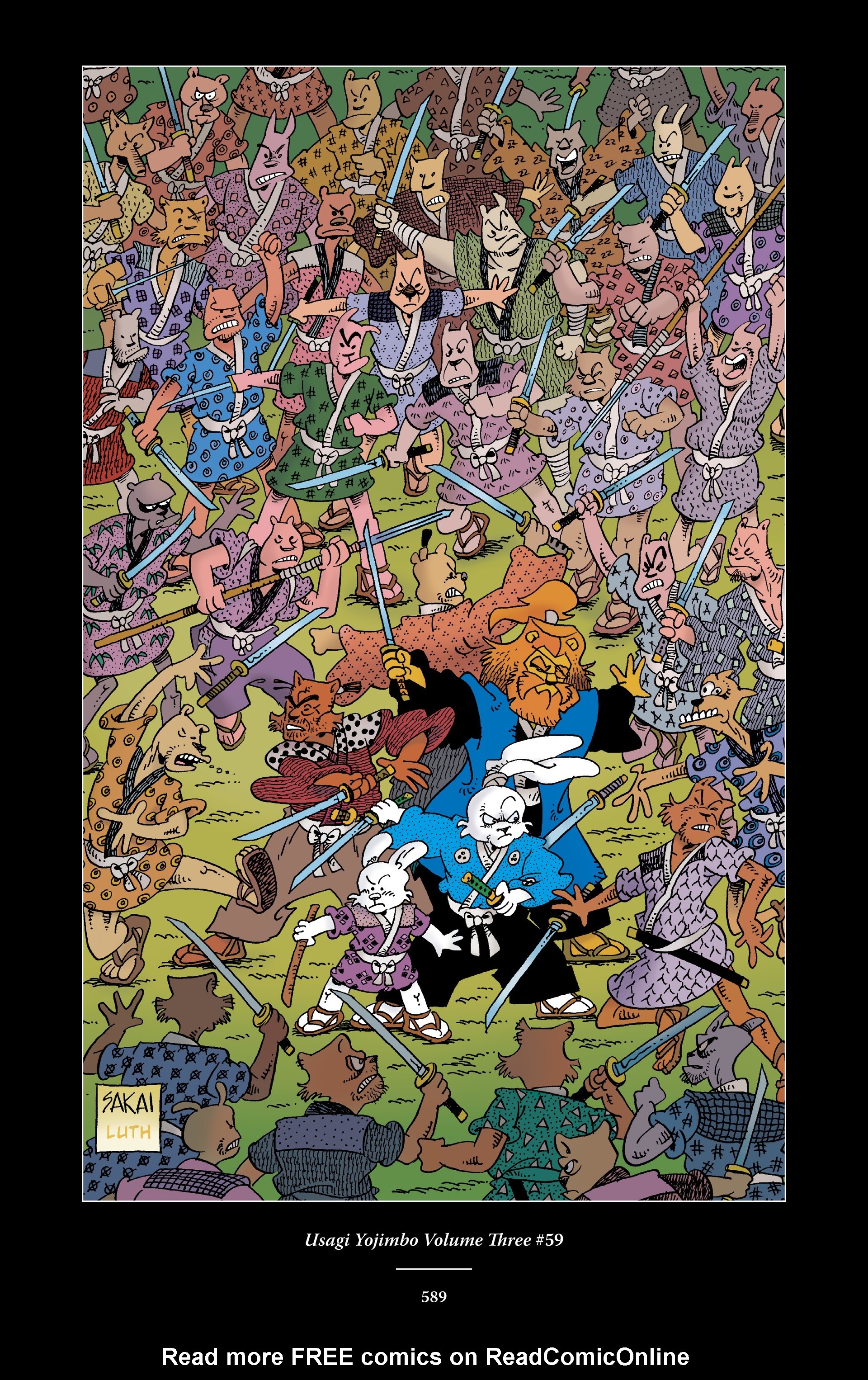 Read online The Usagi Yojimbo Saga (2021) comic -  Issue # TPB 4 (Part 6) - 81