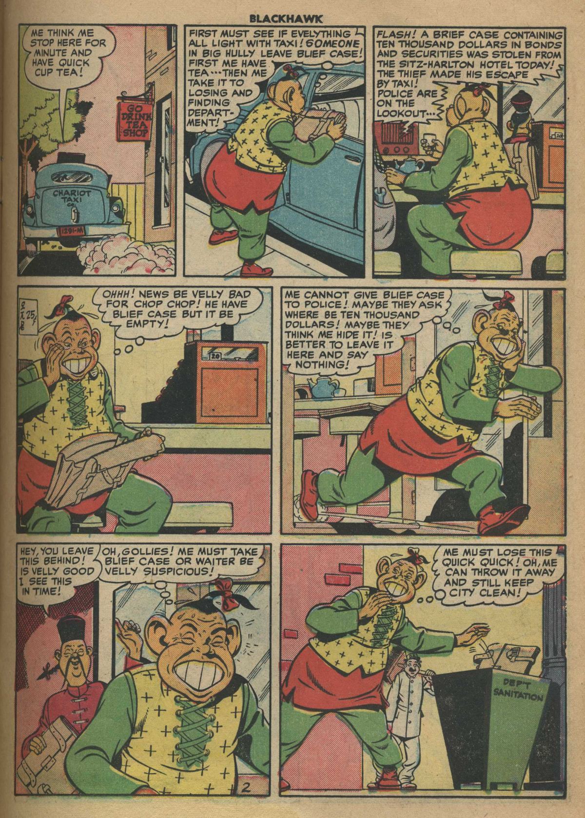 Read online Blackhawk (1957) comic -  Issue #72 - 15