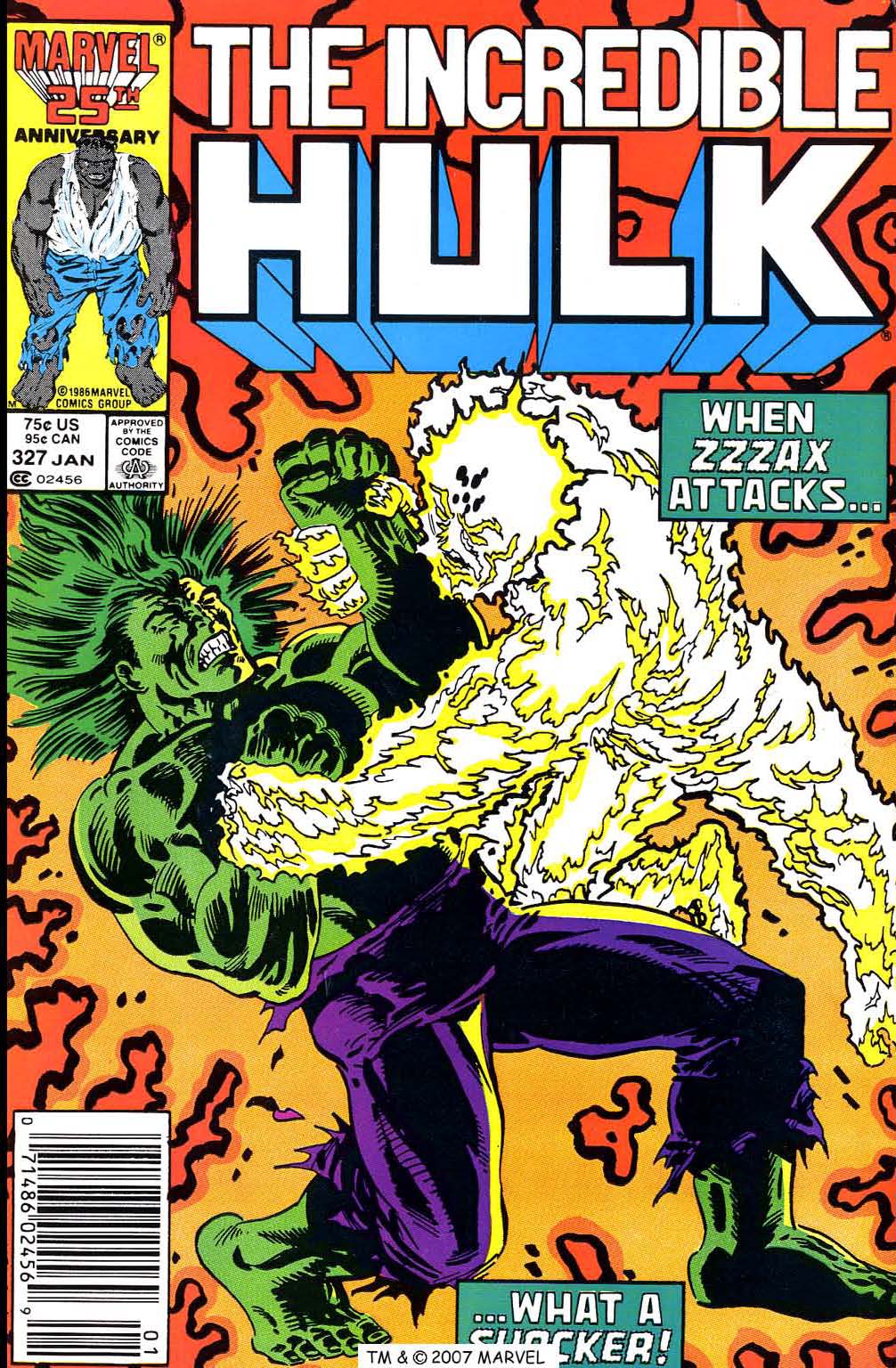 Read online The Incredible Hulk (1968) comic -  Issue #327 - 1